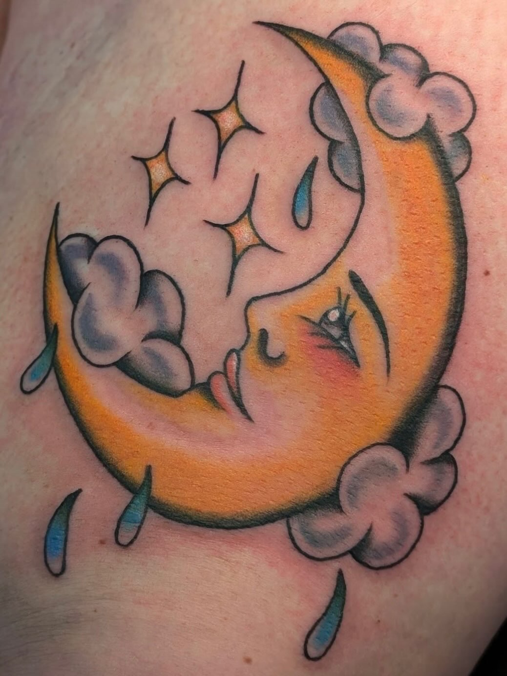 Tattoo by @qualiitygreen — american_traditional, illustrative