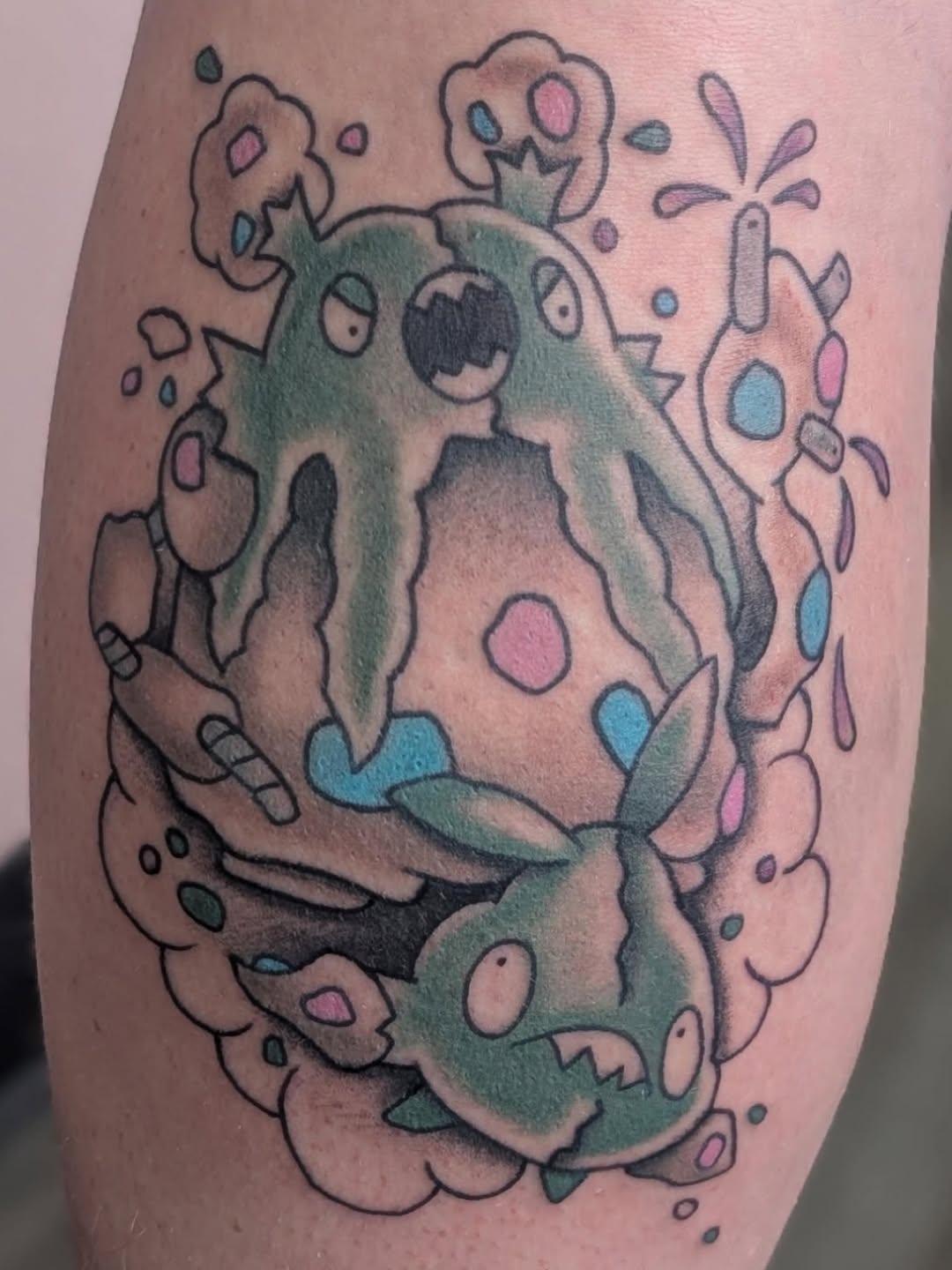 Tattoo by @qualiitygreen — illustrative, new_school