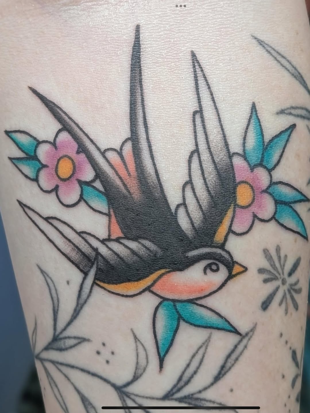 Tattoo by @qualiitygreen — american_traditional, illustrative