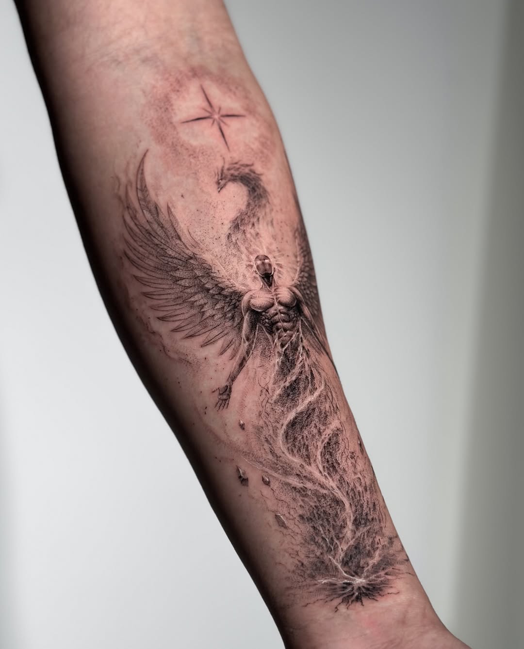 Tattoo by @digo_tattooer โ realism, black_and_grey