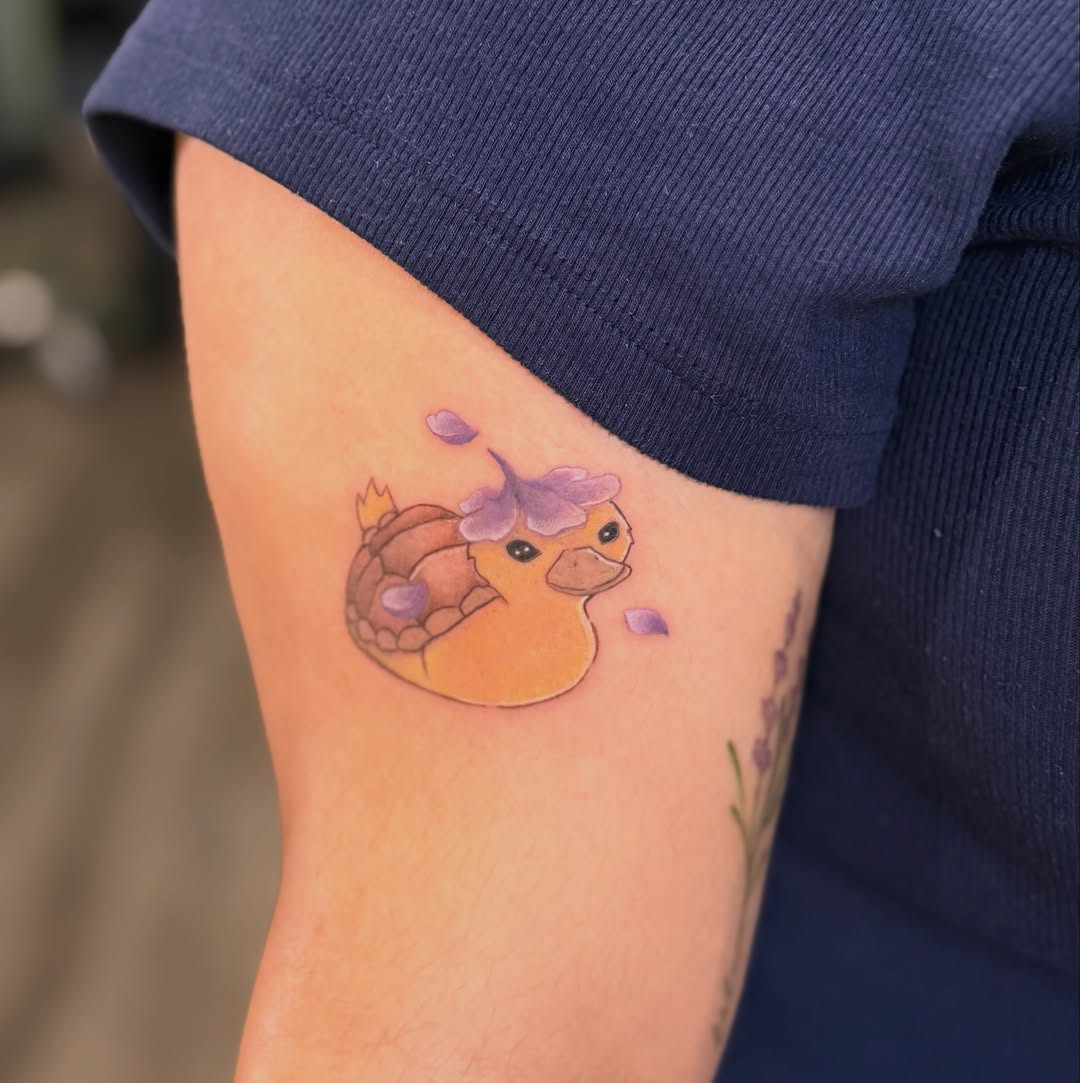 Tattoo by @chibi.inks โ new_school, anime