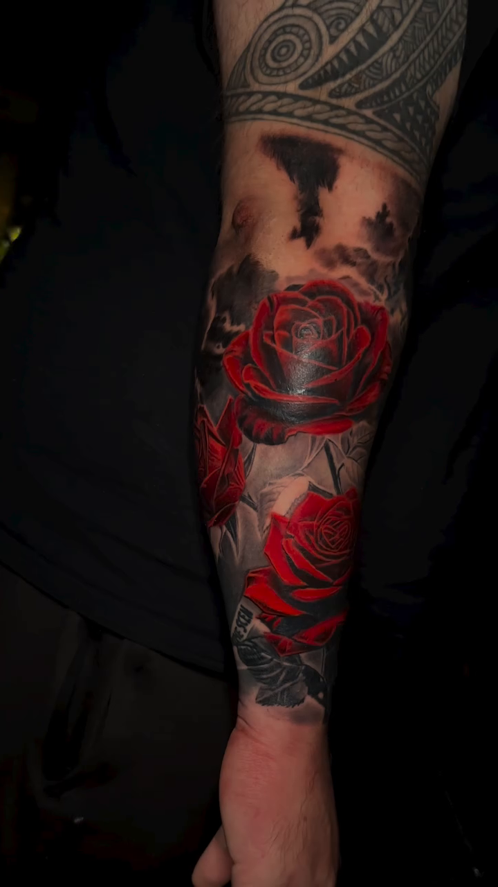 Tattoo by @crisp_ink โ realism, black_and_grey