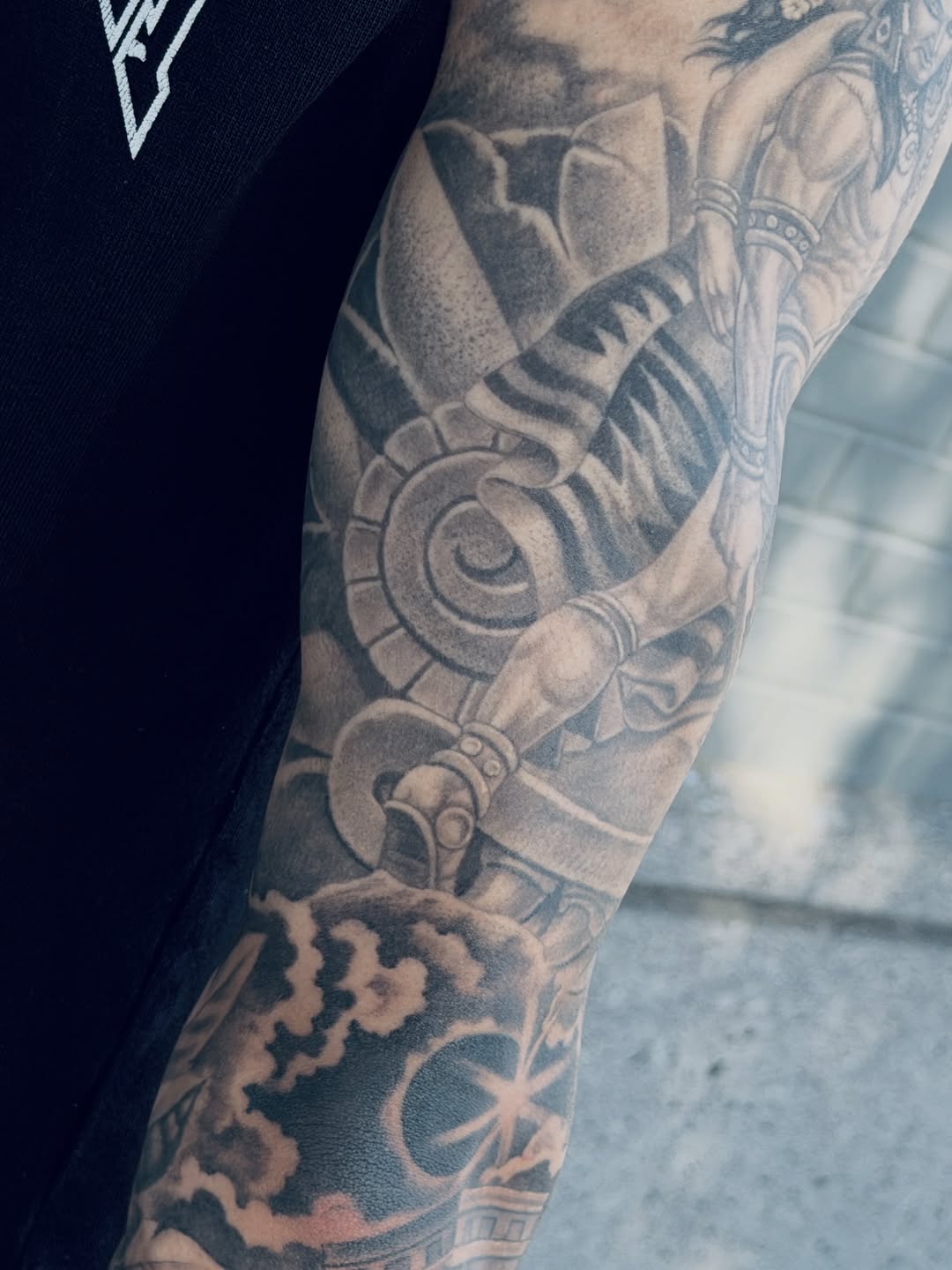 Tattoo by @p_casillasarte โ black_and_grey, realism