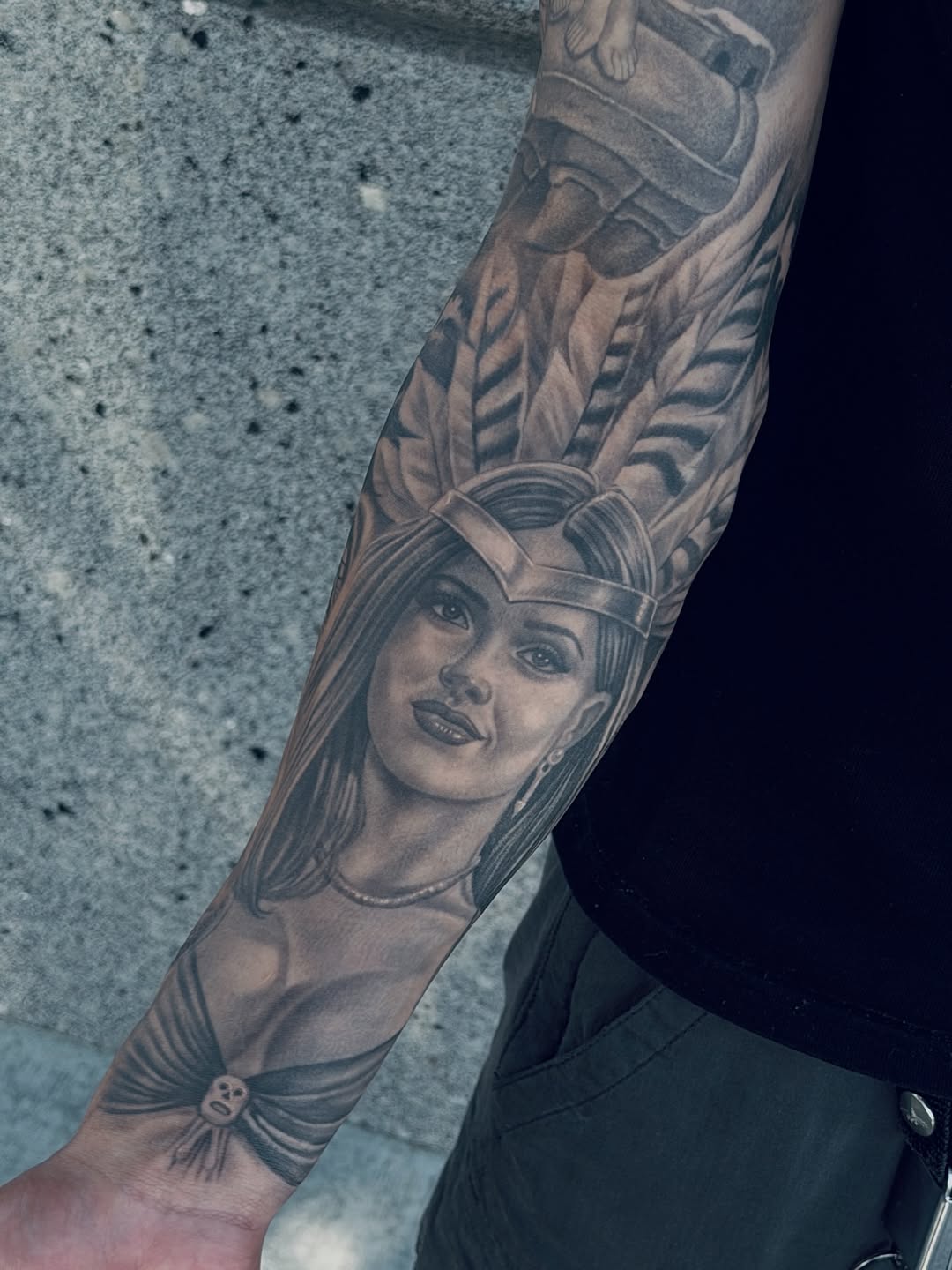 Tattoo by @p_casillasarte โ realism, black_and_grey