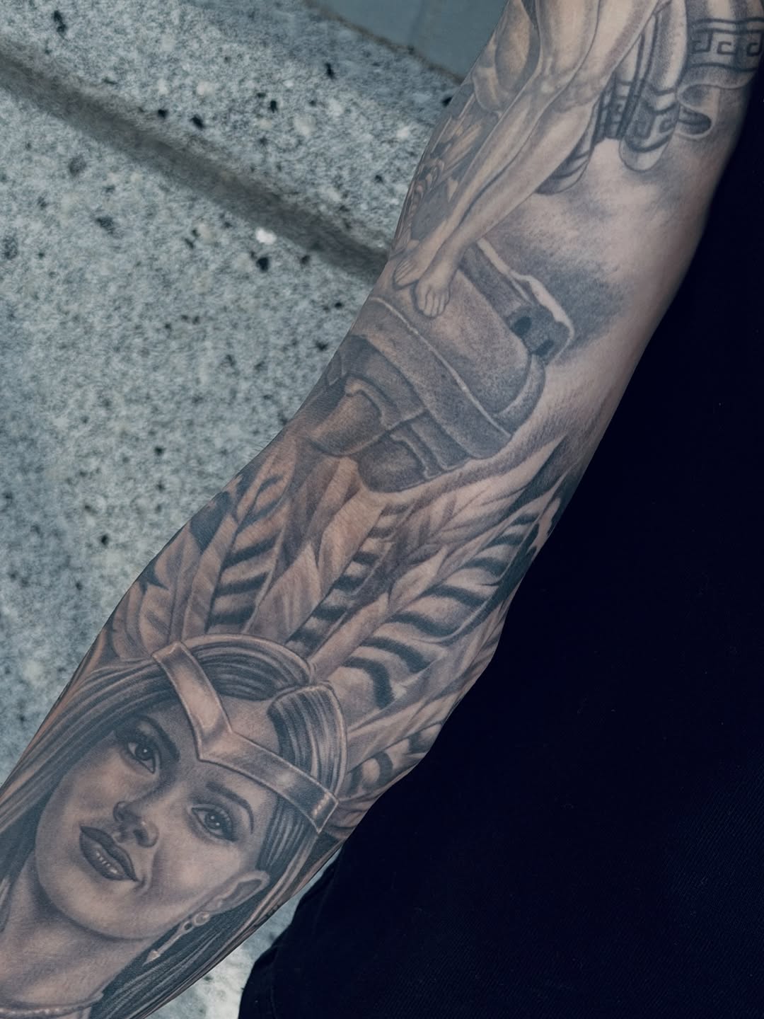 Tattoo by @p_casillasarte โ realism, black_and_grey
