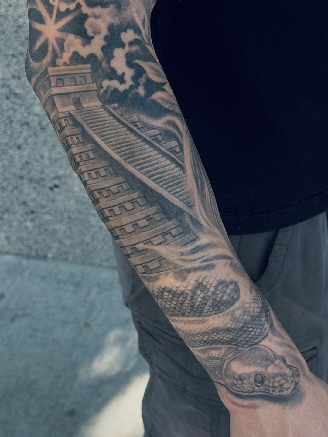 Tattoo by @p_casillasarte โ realism, black_and_grey