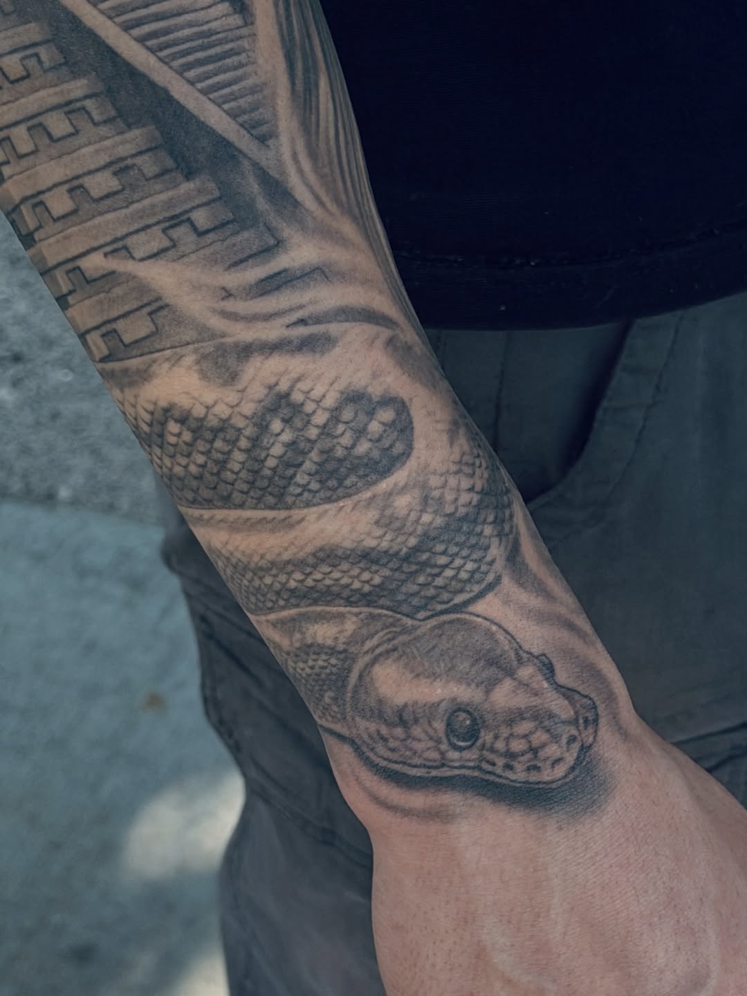 Tattoo by @p_casillasarte โ realism, black_and_grey