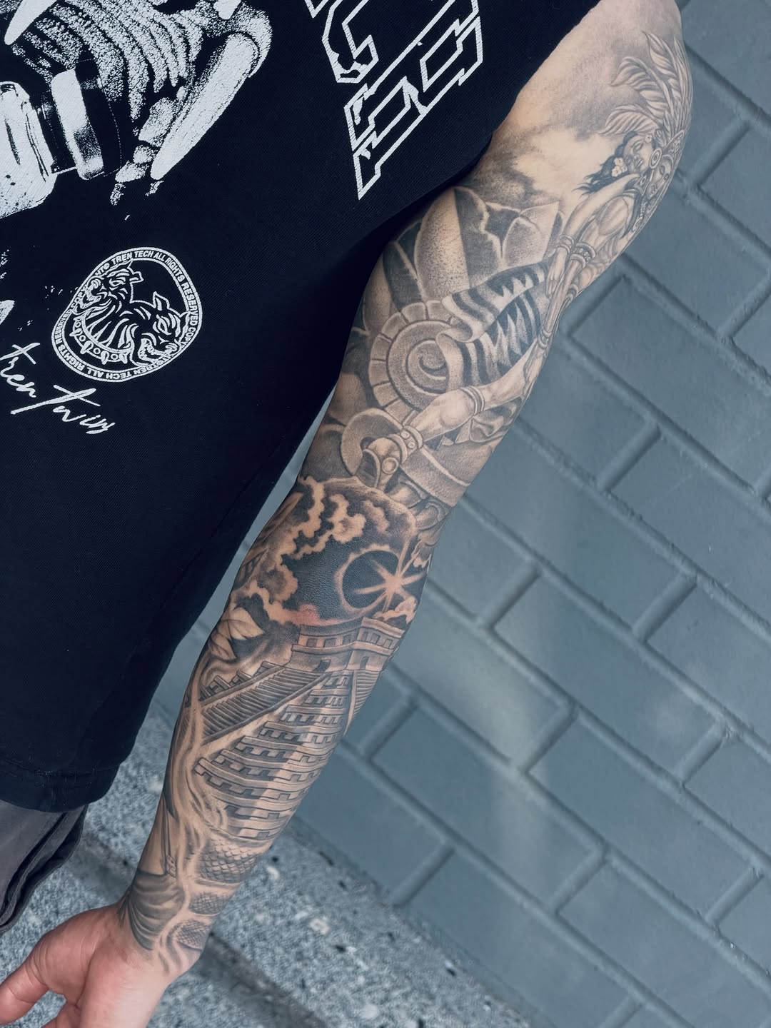 Tattoo by @p_casillasarte โ black_and_grey, realism