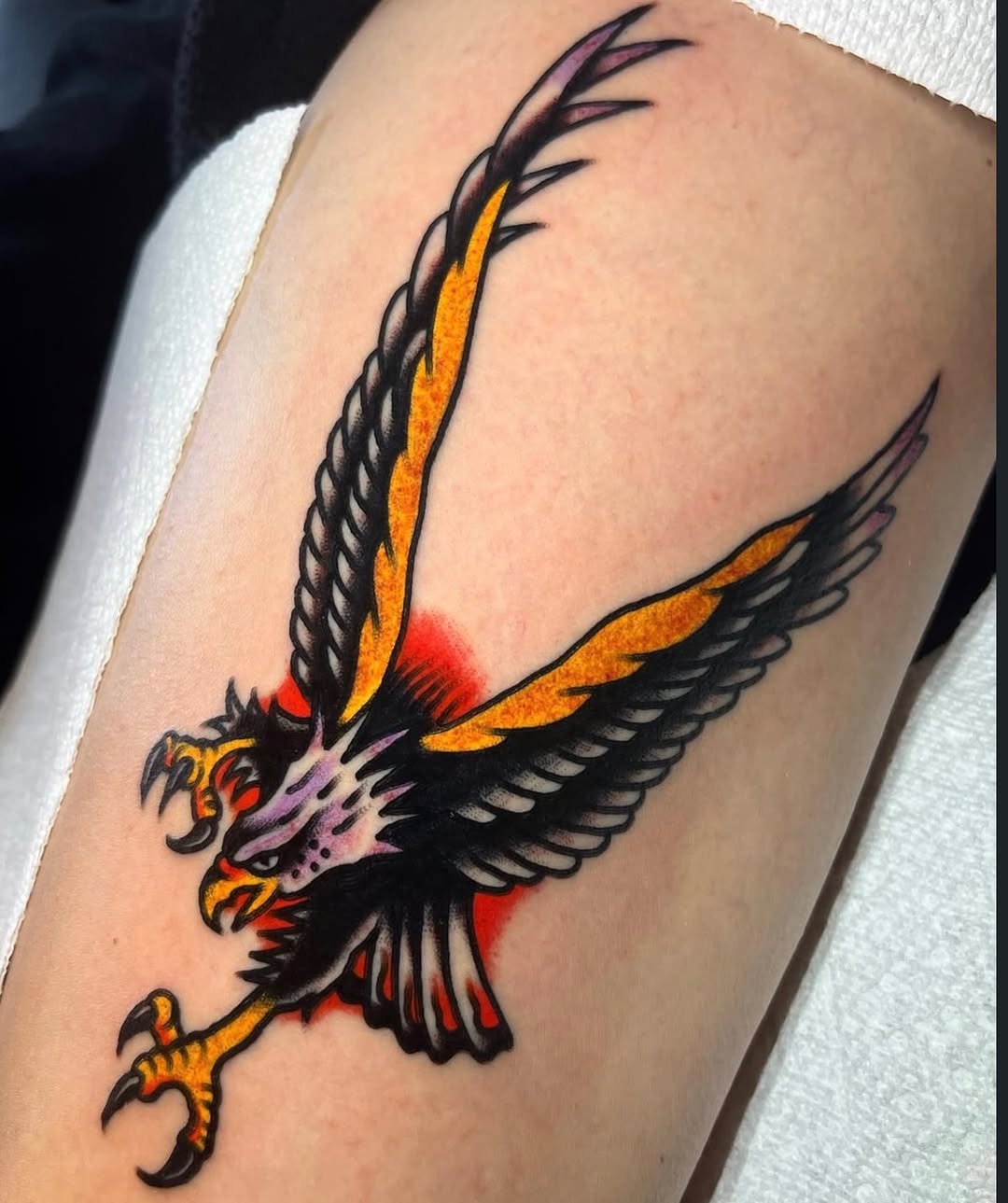 Tattoo by @snakelicausi — american_traditional