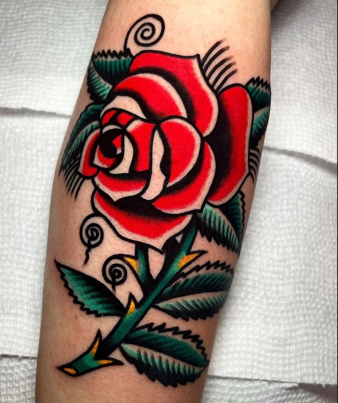 Tattoo by @snakelicausi — american_traditional