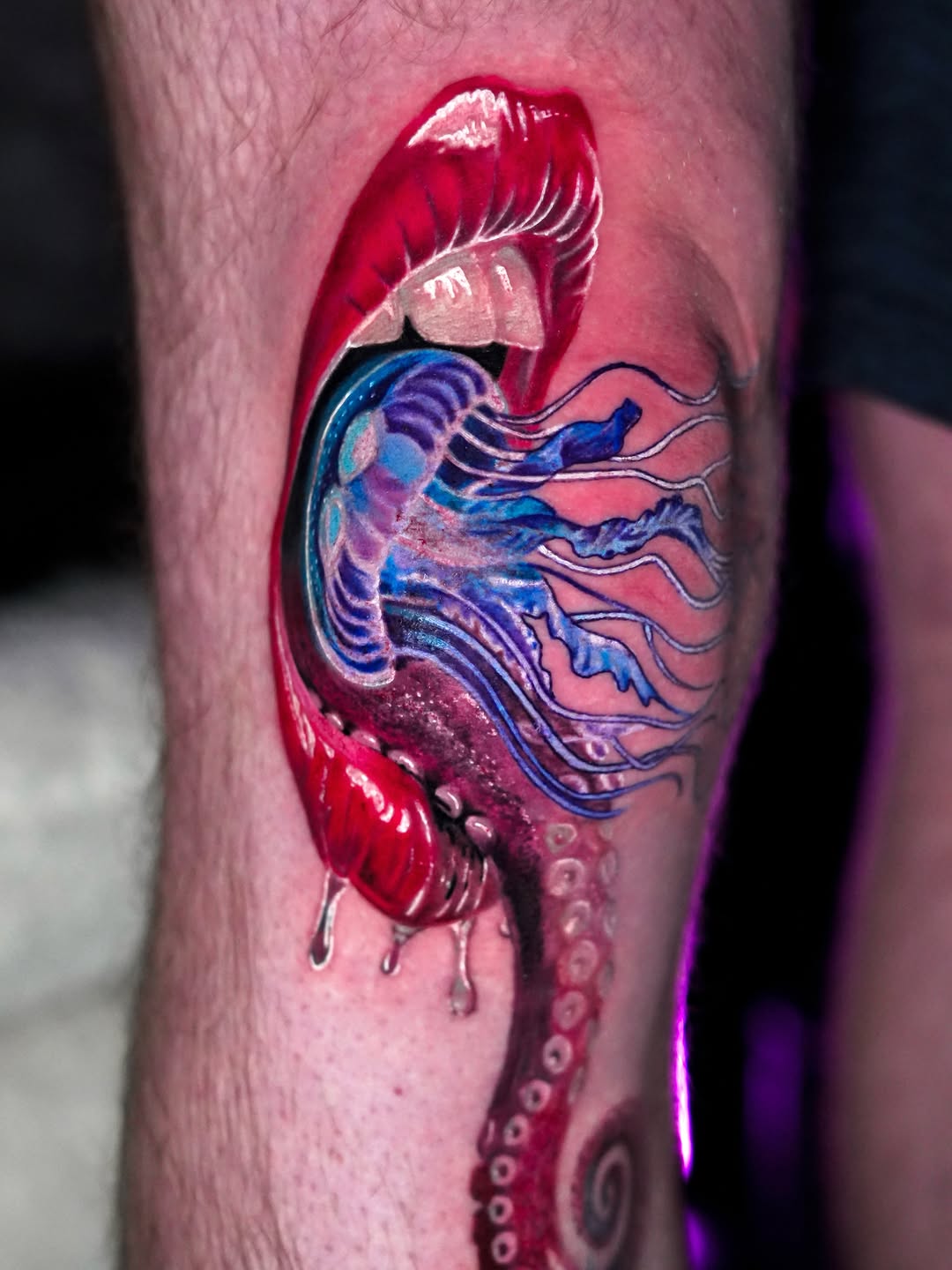 Tattoo by @alecx.inked โ realism, trash_polka