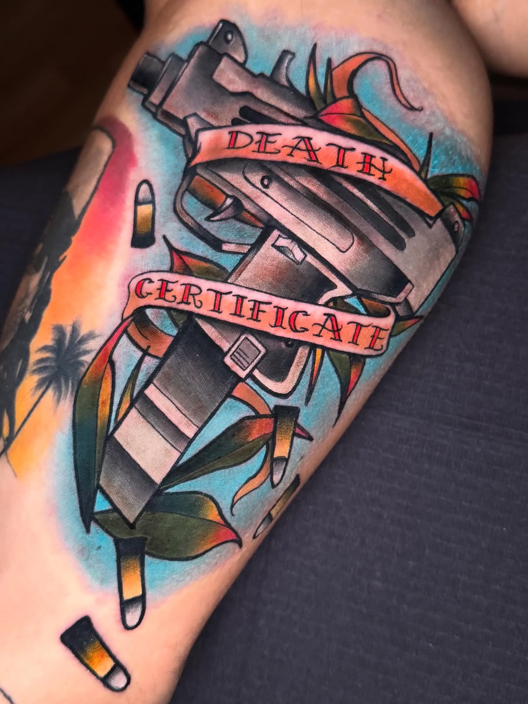 Tattoo by @ericzuluart — american_traditional, realism