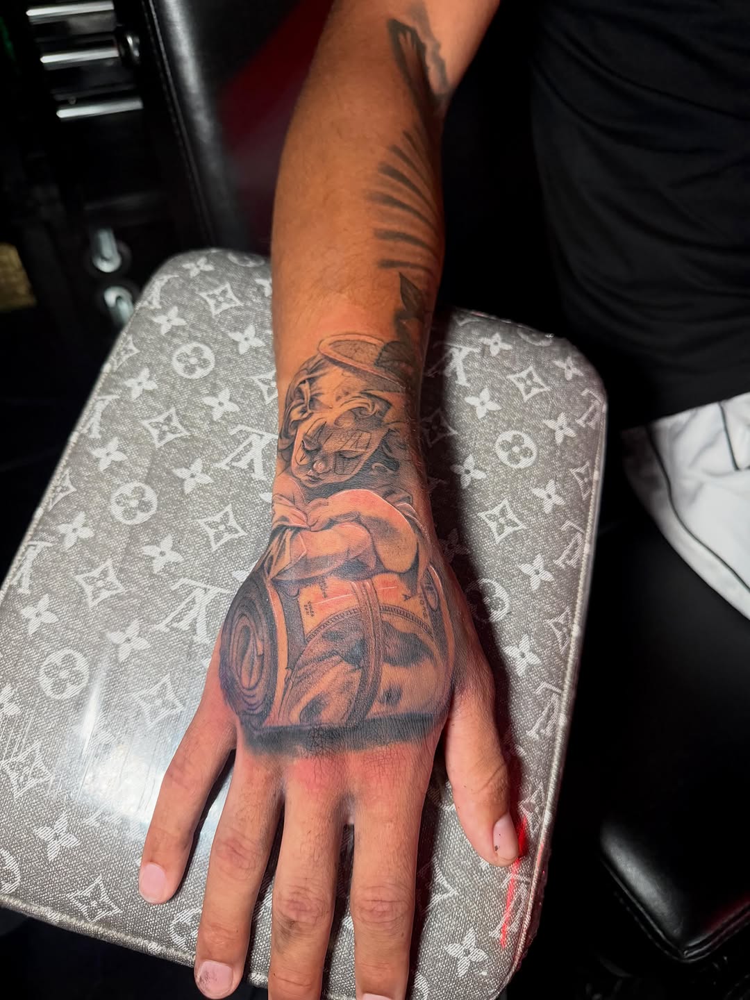 Tattoo by @fuxwithamber β black_and_grey, realism