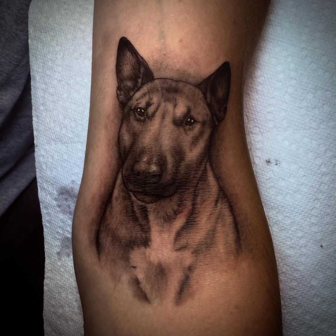 Tattoo by @fazo9122 — realism, black_and_grey