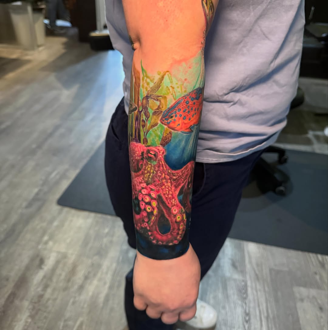 Tattoo by @stevielichous — realism, black_and_grey