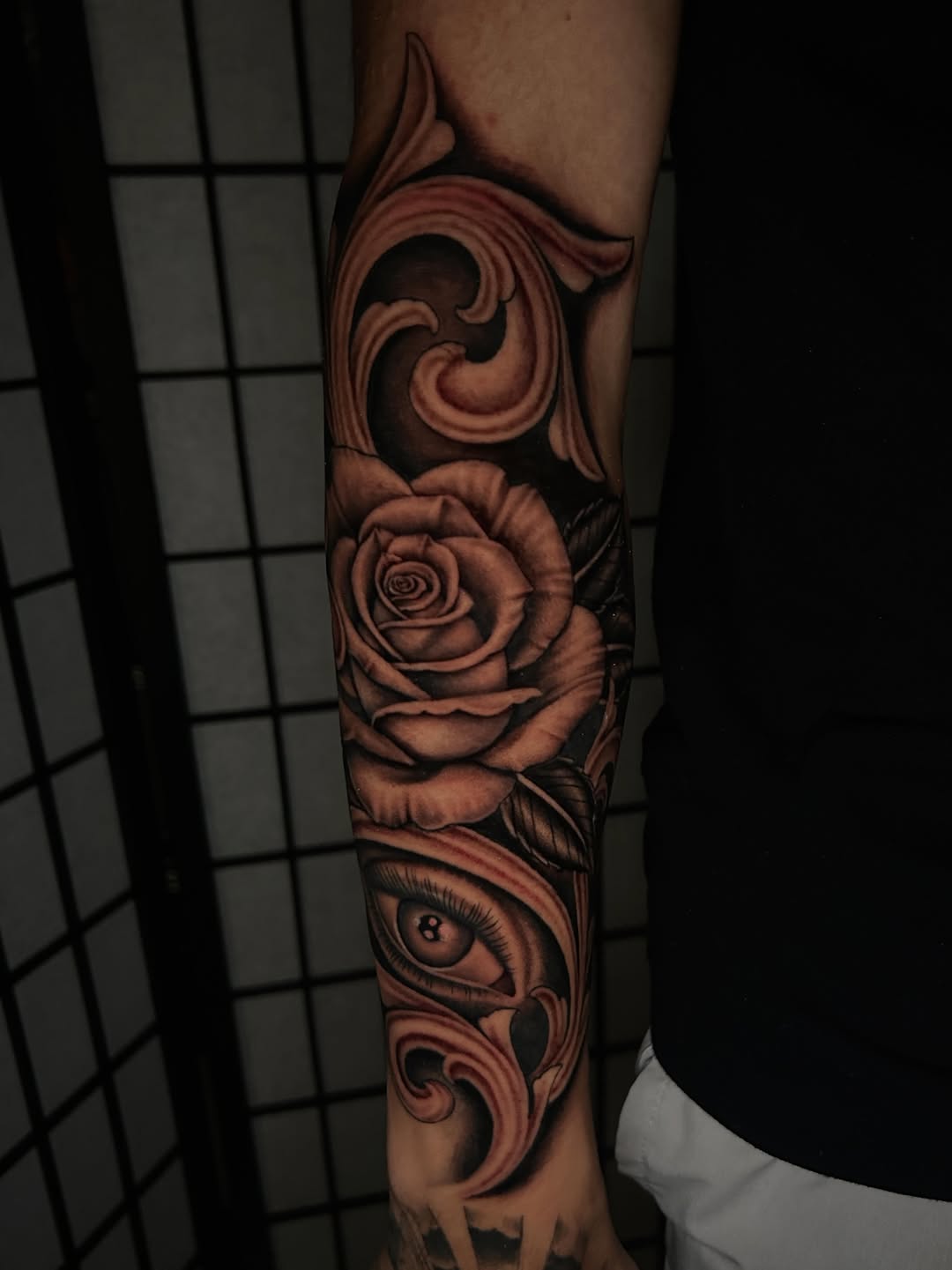Tattoo by @camdentuttletattoos — black_and_grey, realism