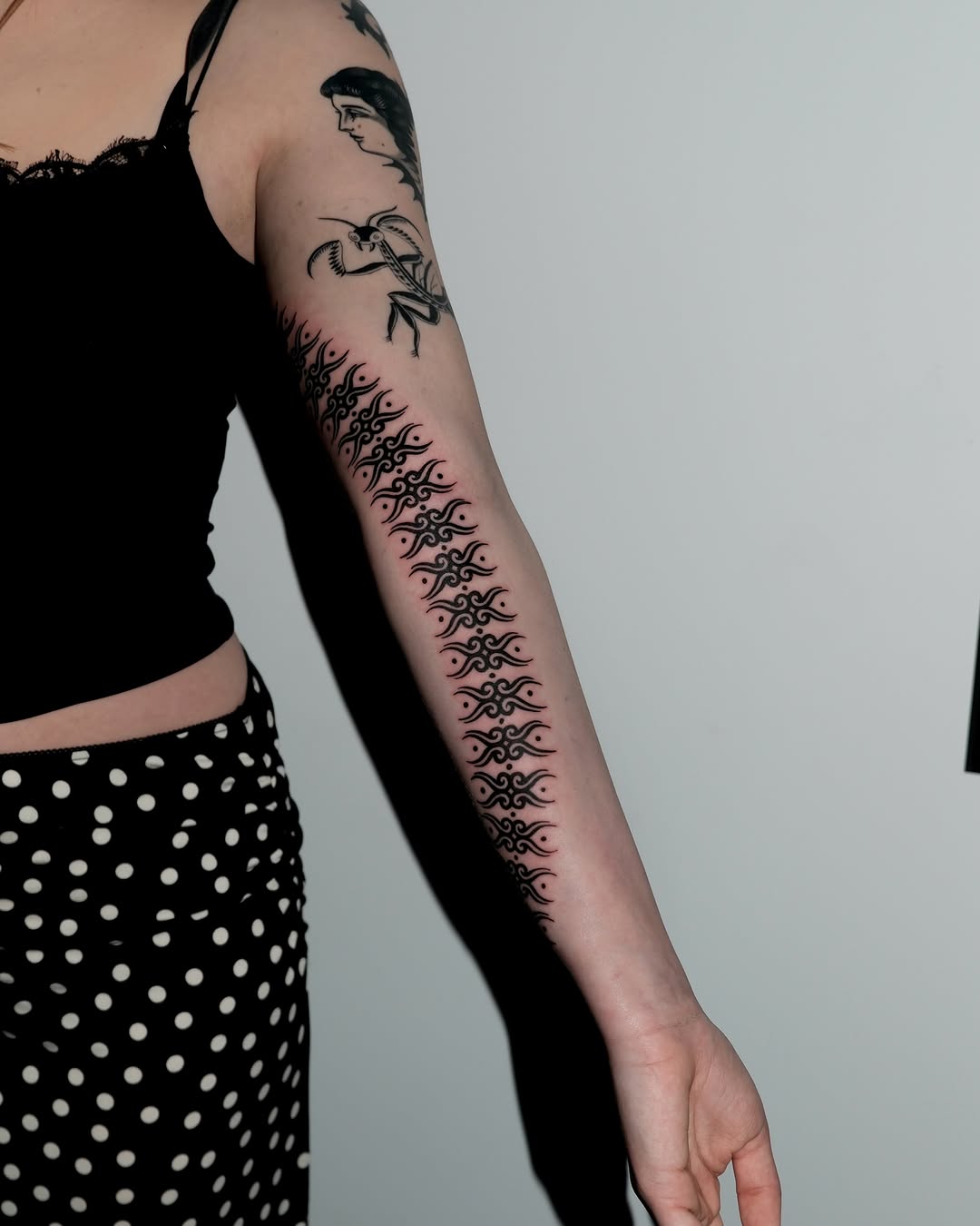 Tattoo by @fishermaaaaaaaan — tribal, blackwork