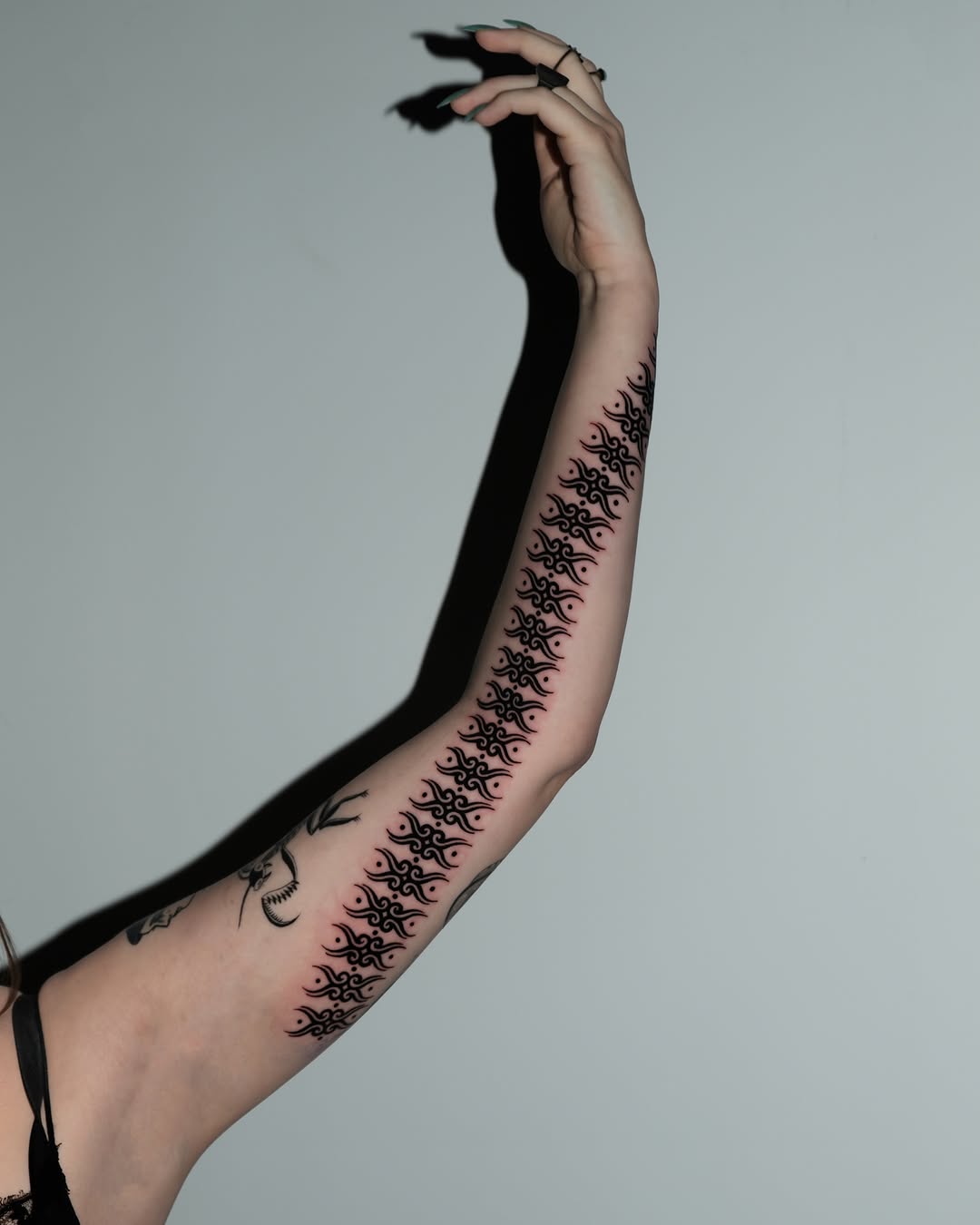 Tattoo by @fishermaaaaaaaan — tribal, ornamental