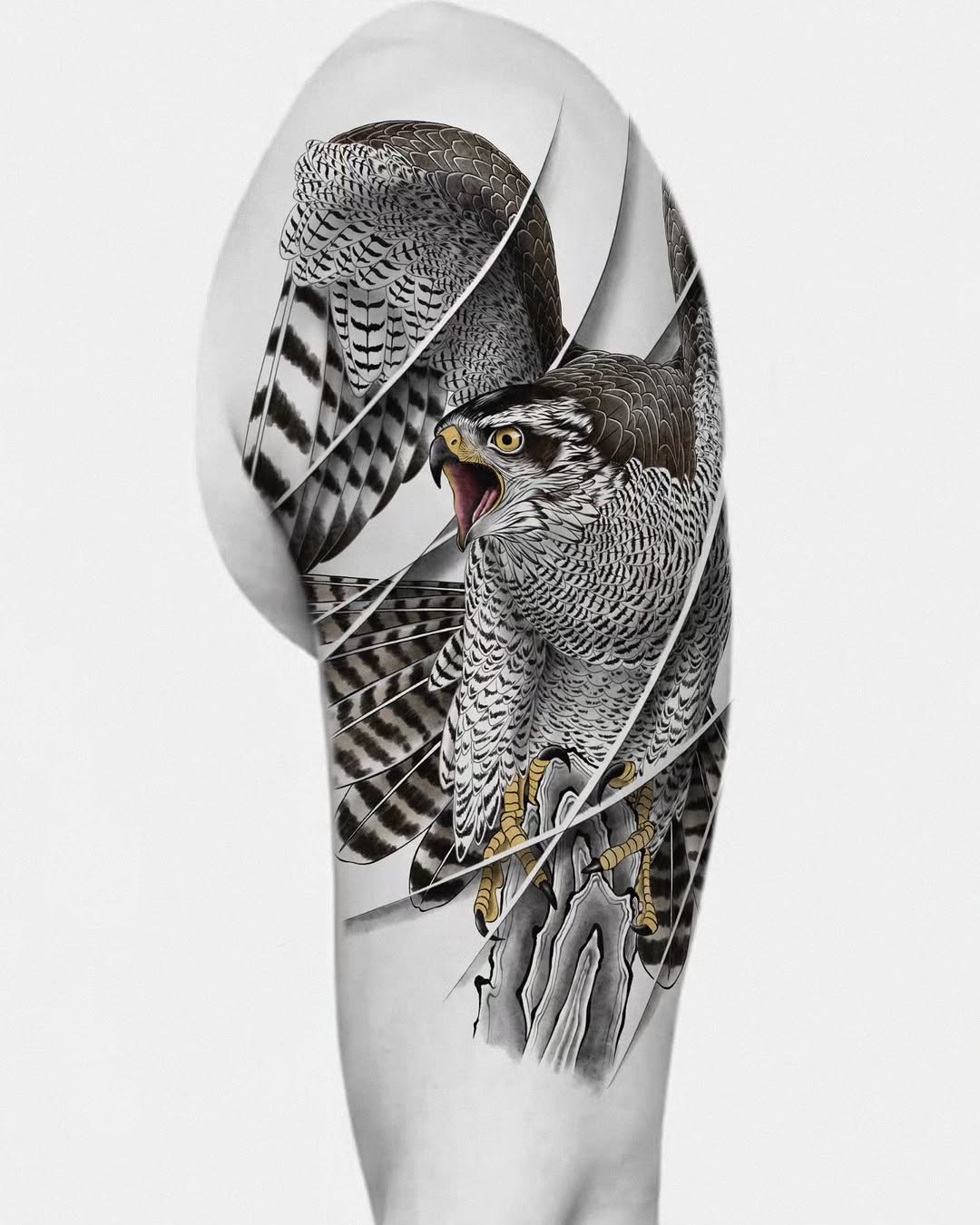 Tattoo by @onsil.ink — realism, black_and_grey