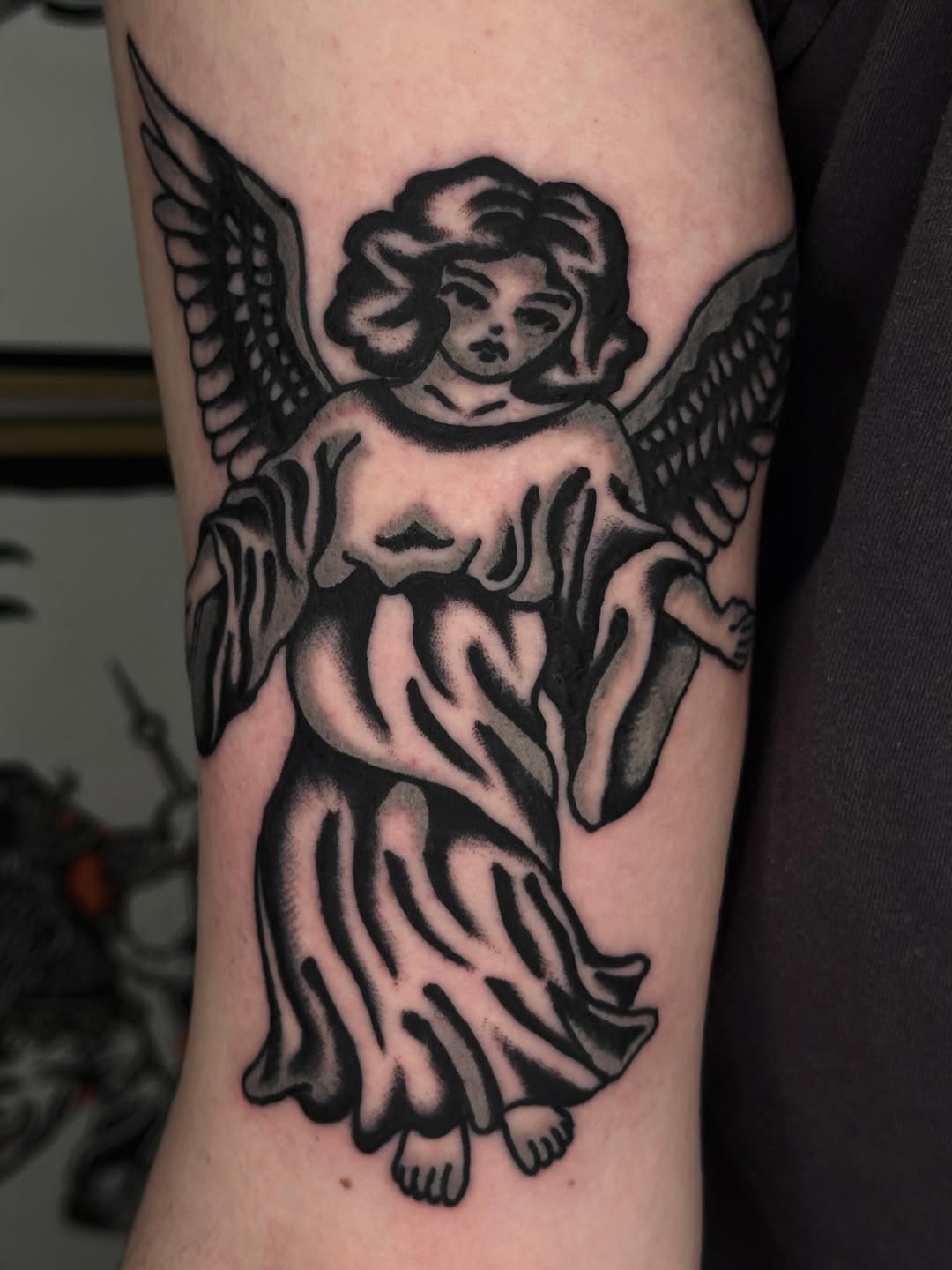 Tattoo by @jimmy_tattooer β american_traditional, black_and_grey