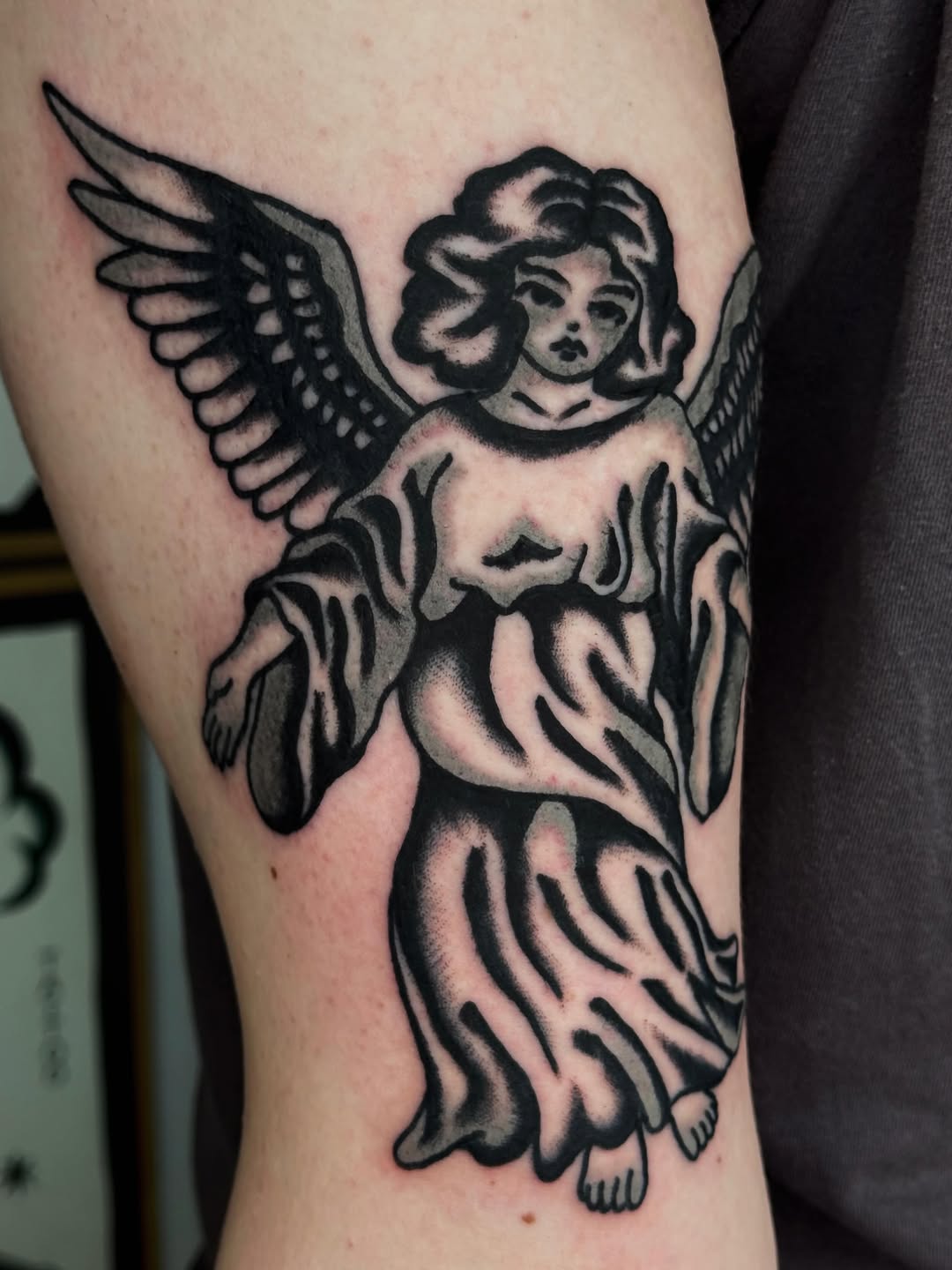 Tattoo by @jimmy_tattooer β american_traditional, black_and_grey