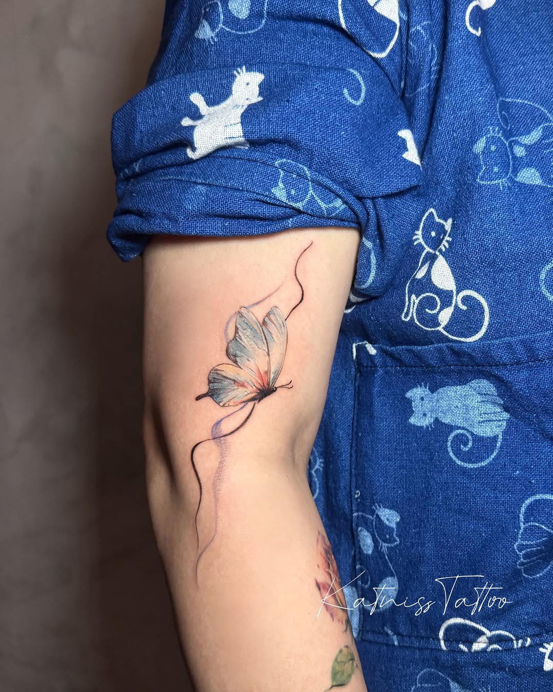 Tattoo by @circletattoo.katniss — fine_line, illustrative