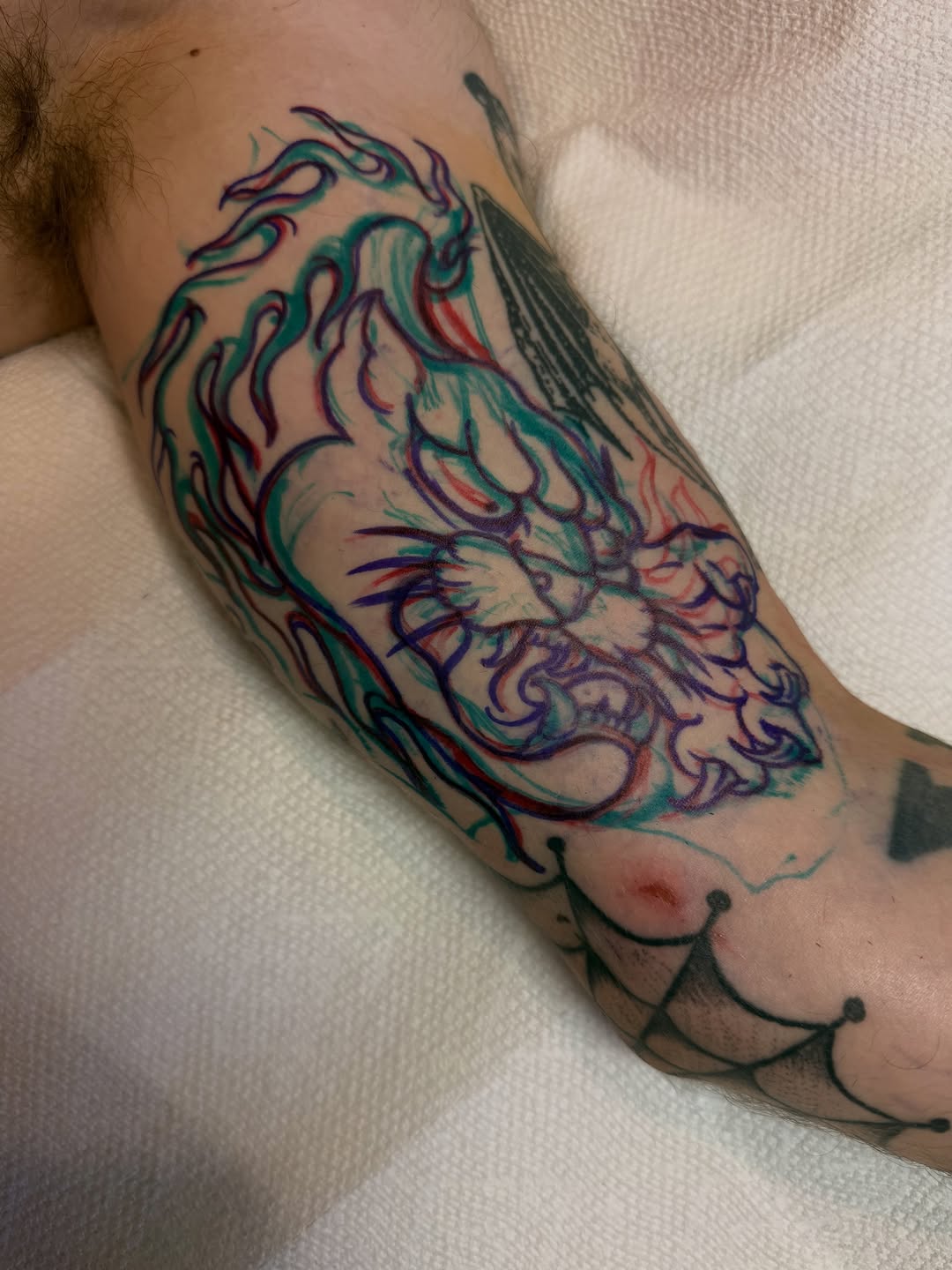Tattoo by @daveoztattoo — illustrative, neo_traditional