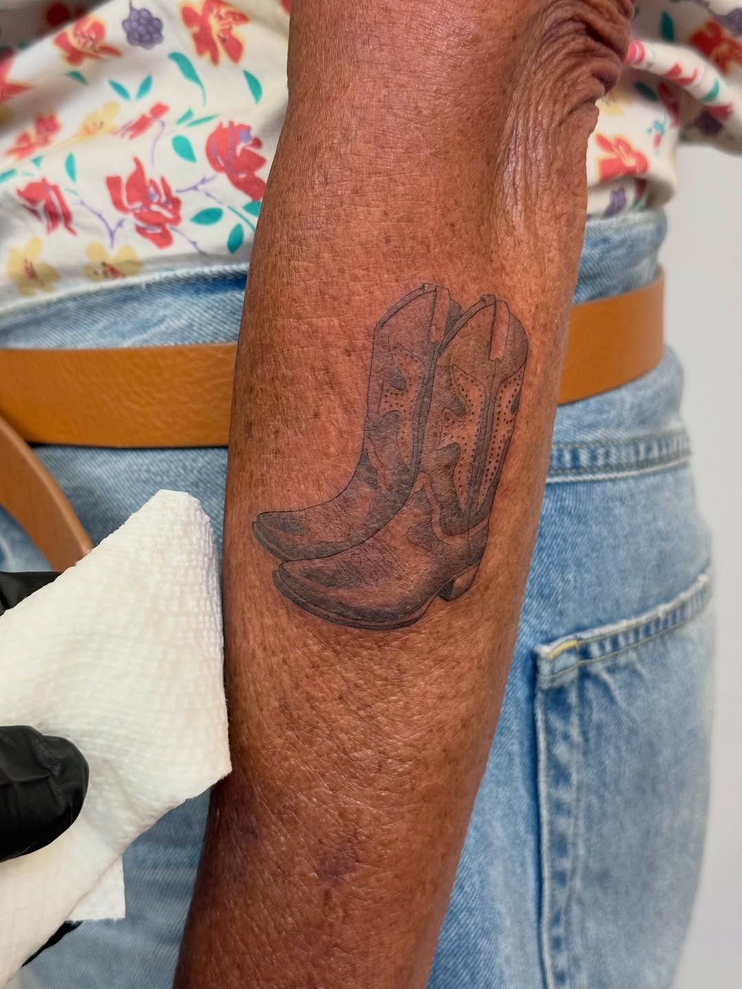 Tattoo by @justinturkus — black_and_grey, realism