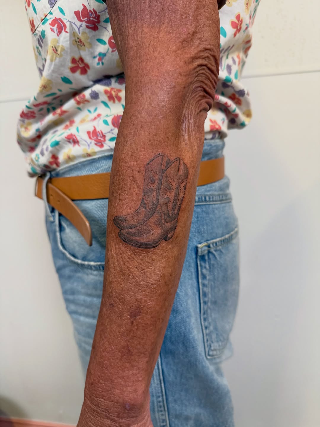 Tattoo by @justinturkus — black_and_grey, realism