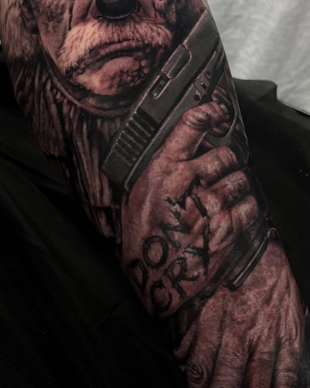 Tattoo by @morenotattoow — realism, black_and_grey