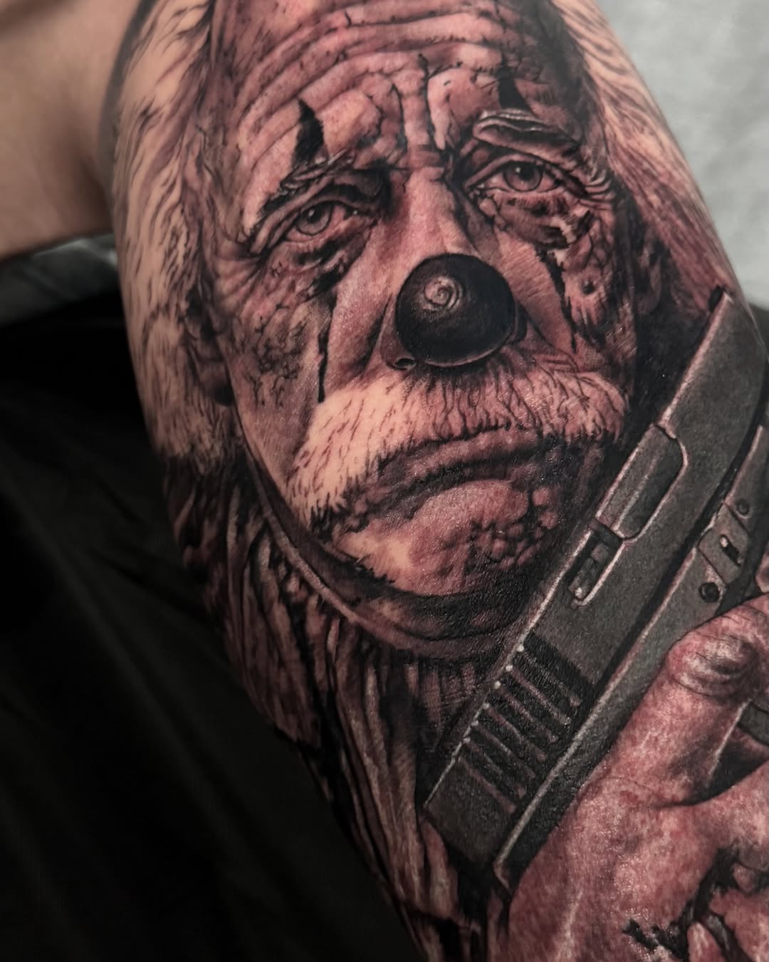 Tattoo by @morenotattoow — realism, dark_realism
