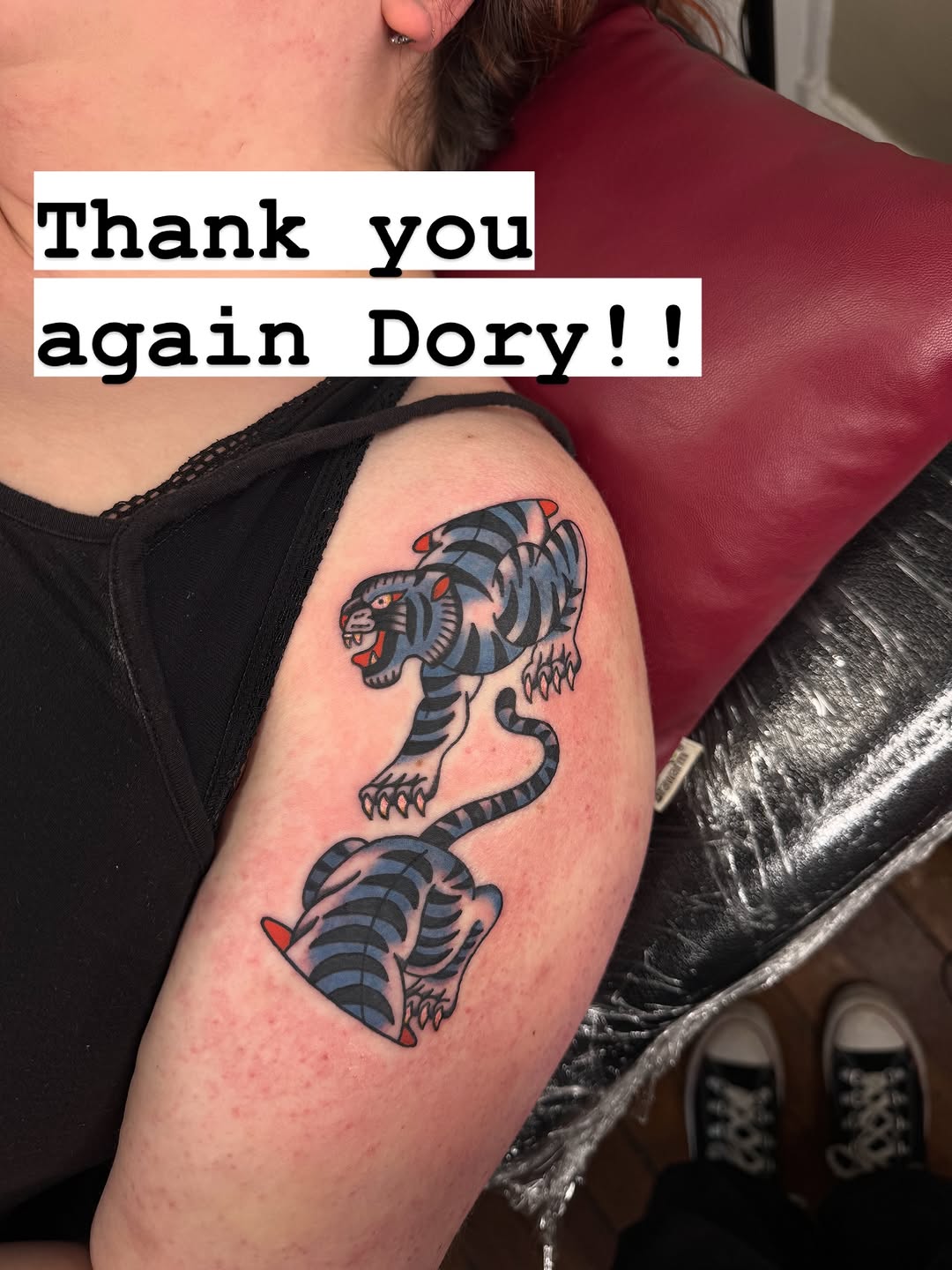 Tattoo by @carlyjamestattoos — american_traditional, new_school