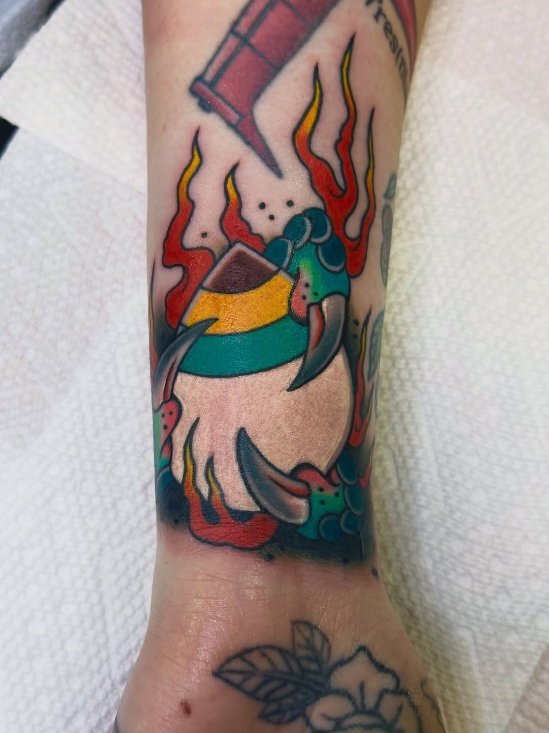 Tattoo by @sydneybeetattoos — american_traditional