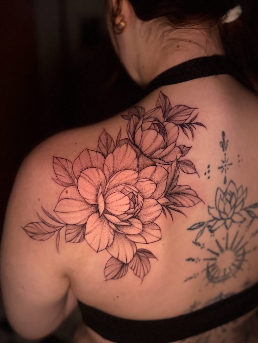 Tattoo by @greimey.ink — illustrative, black_and_grey