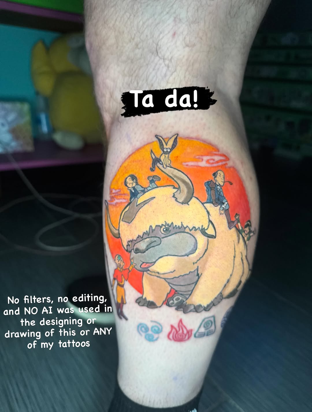 Tattoo by @petal.and.pigment.tattoos — anime