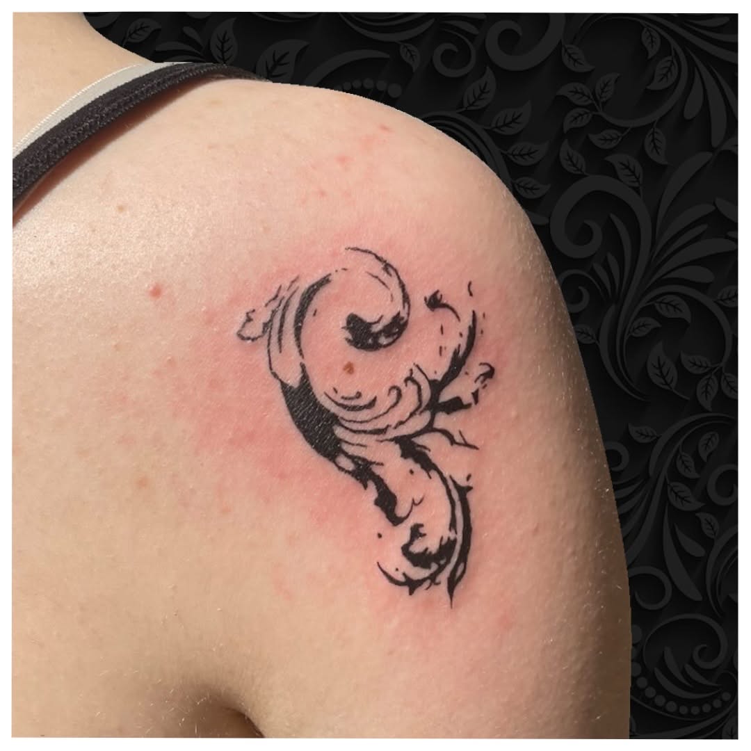 Tattoo by @cxt.ink — blackwork, ornamental
