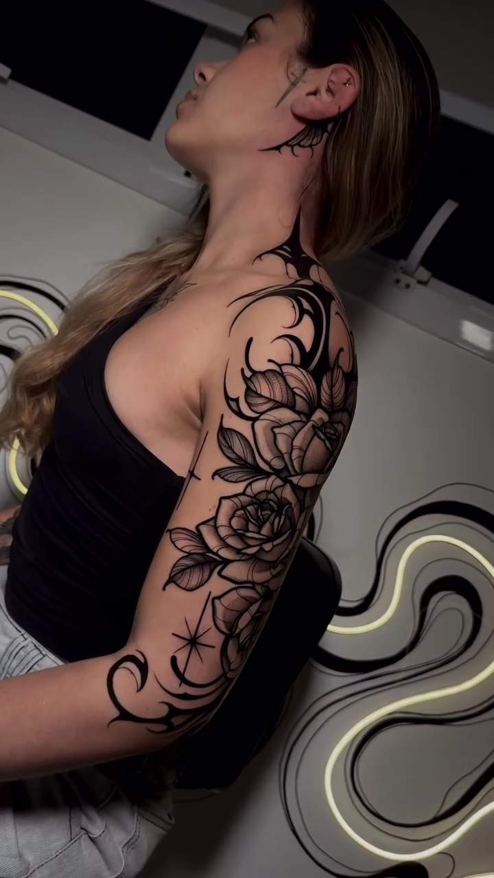 Tattoo by @blattattoo โ fine_line, black_and_grey