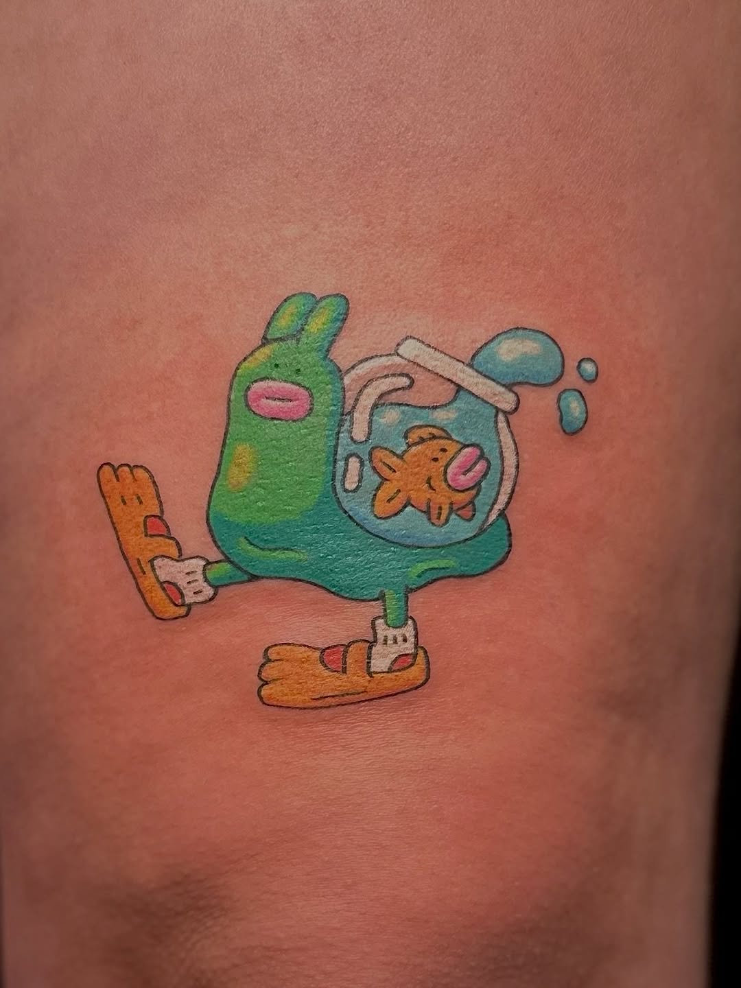 Tattoo by @kiwis_n_trees — new_school