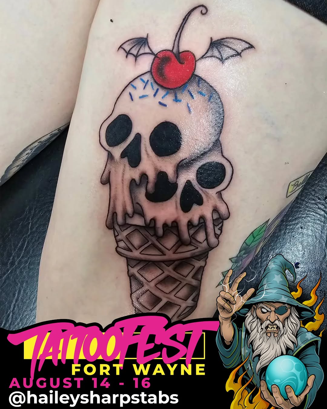 Tattoo by @haileysharpstabs โ new_school, dark_realism
