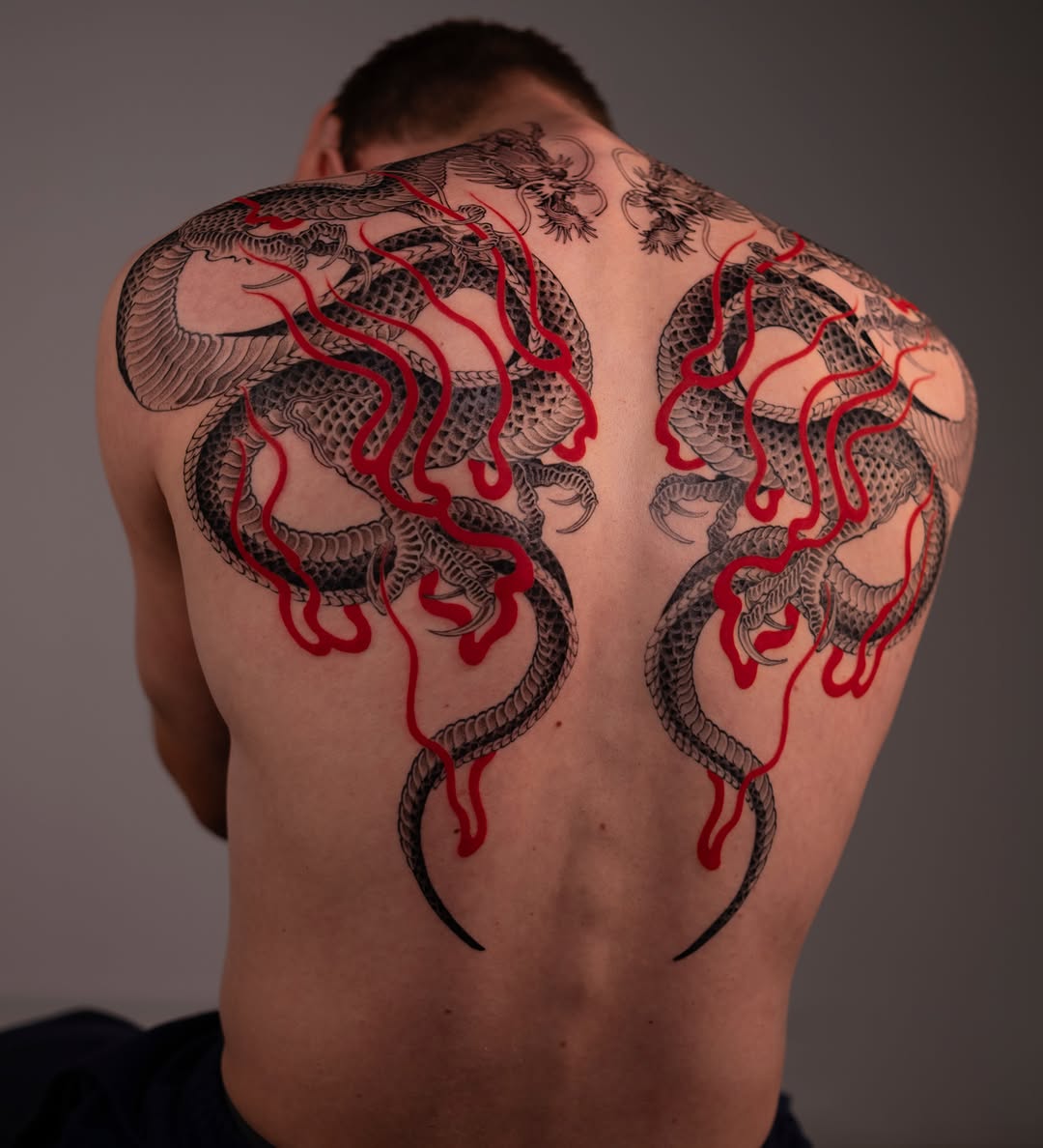 Tattoo by @bayun.tattoos โ japanese_irezumi, blackwork