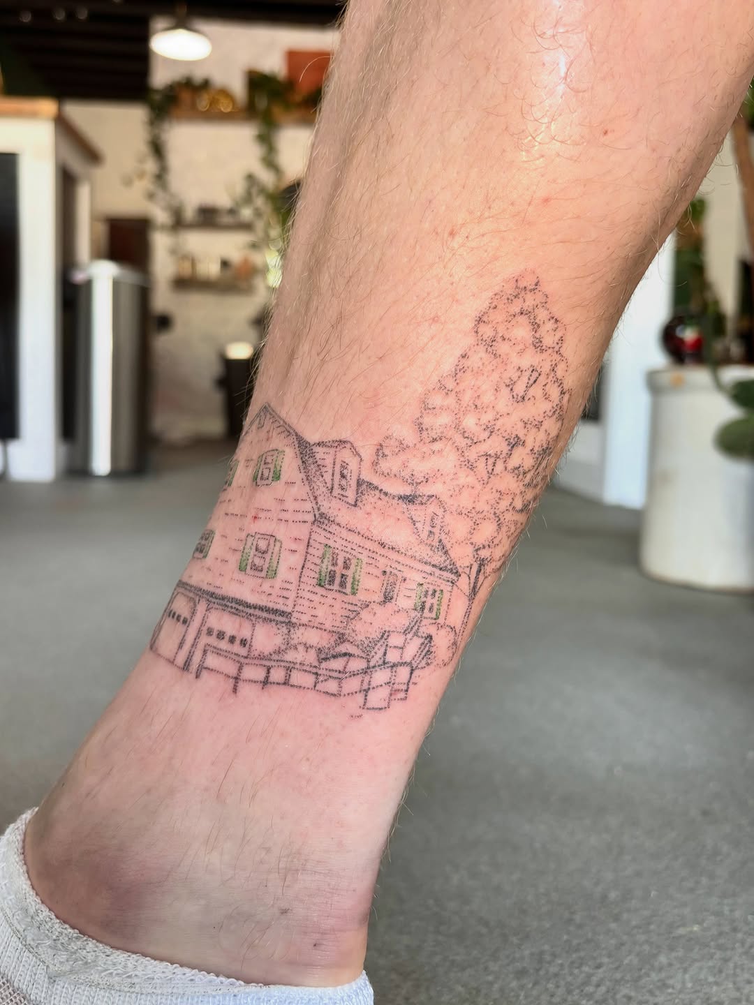 Tattoo by @seneca_studios — illustrative, fine_line