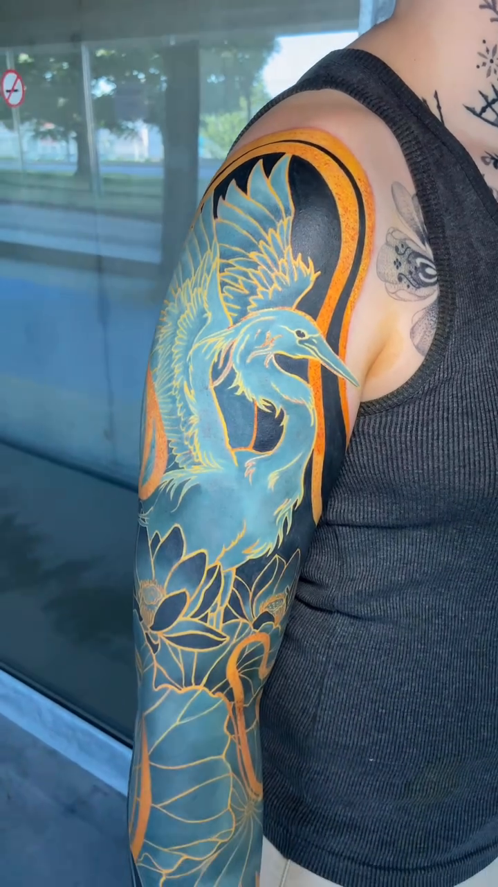 Tattoo by @maudemiel โ japanese_irezumi, black_and_grey