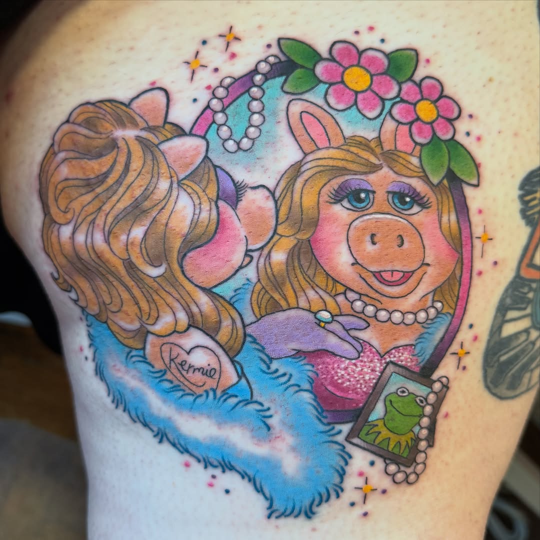 Tattoo by @lizatattoos — new_school, realism