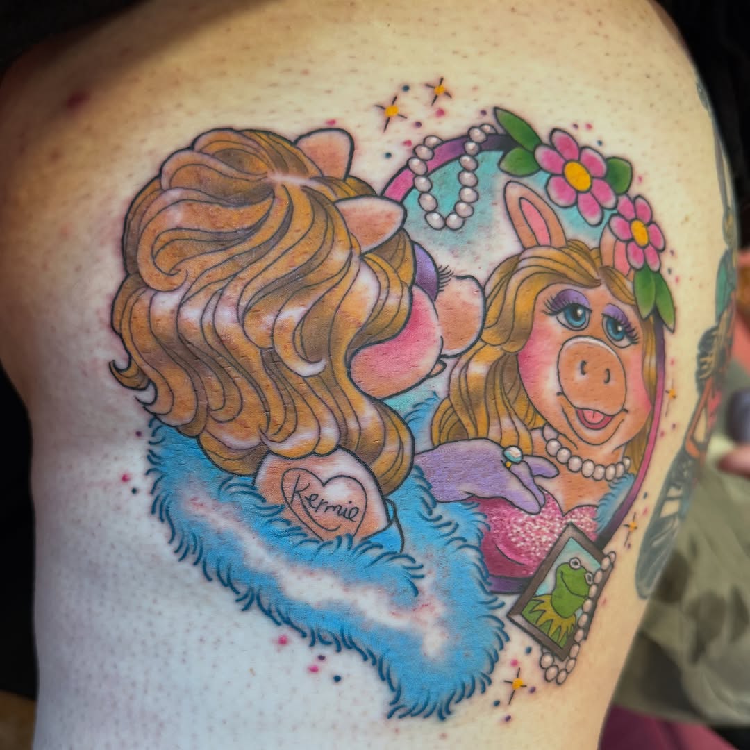 Tattoo by @lizatattoos — new_school, illustrative