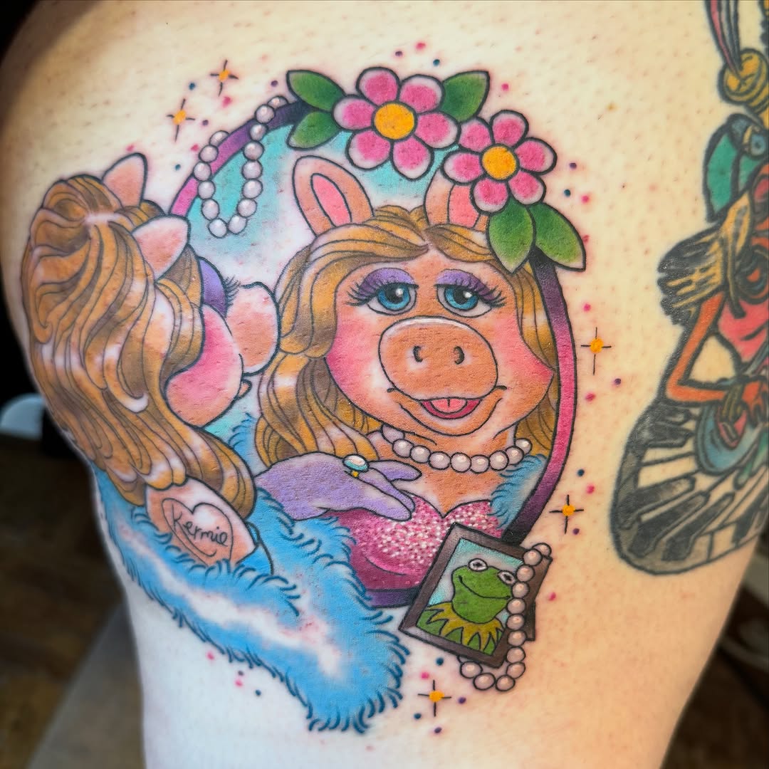 Tattoo by @lizatattoos — new_school, realism