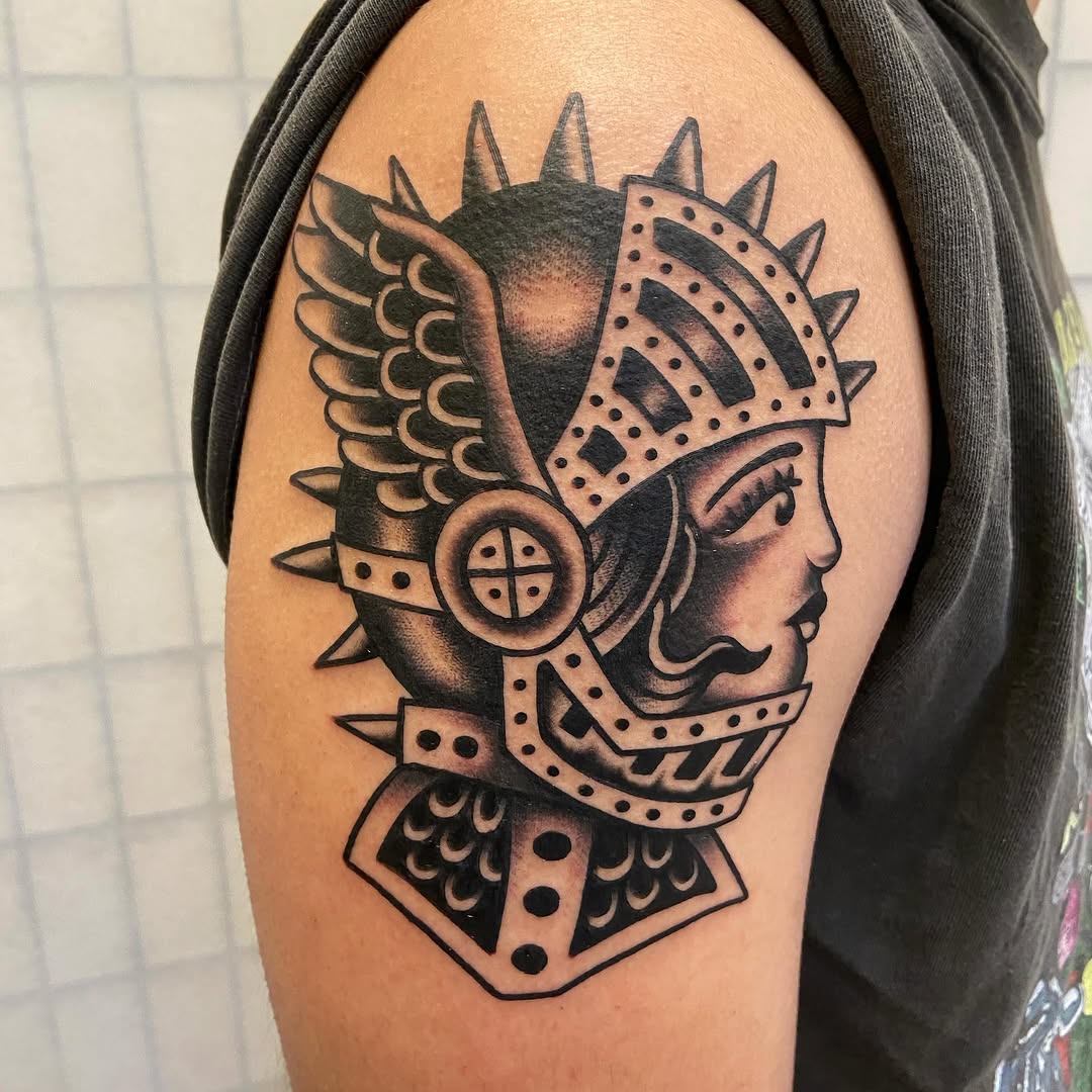 Tattoo by @thedeadwhatever — american_traditional, illustrative