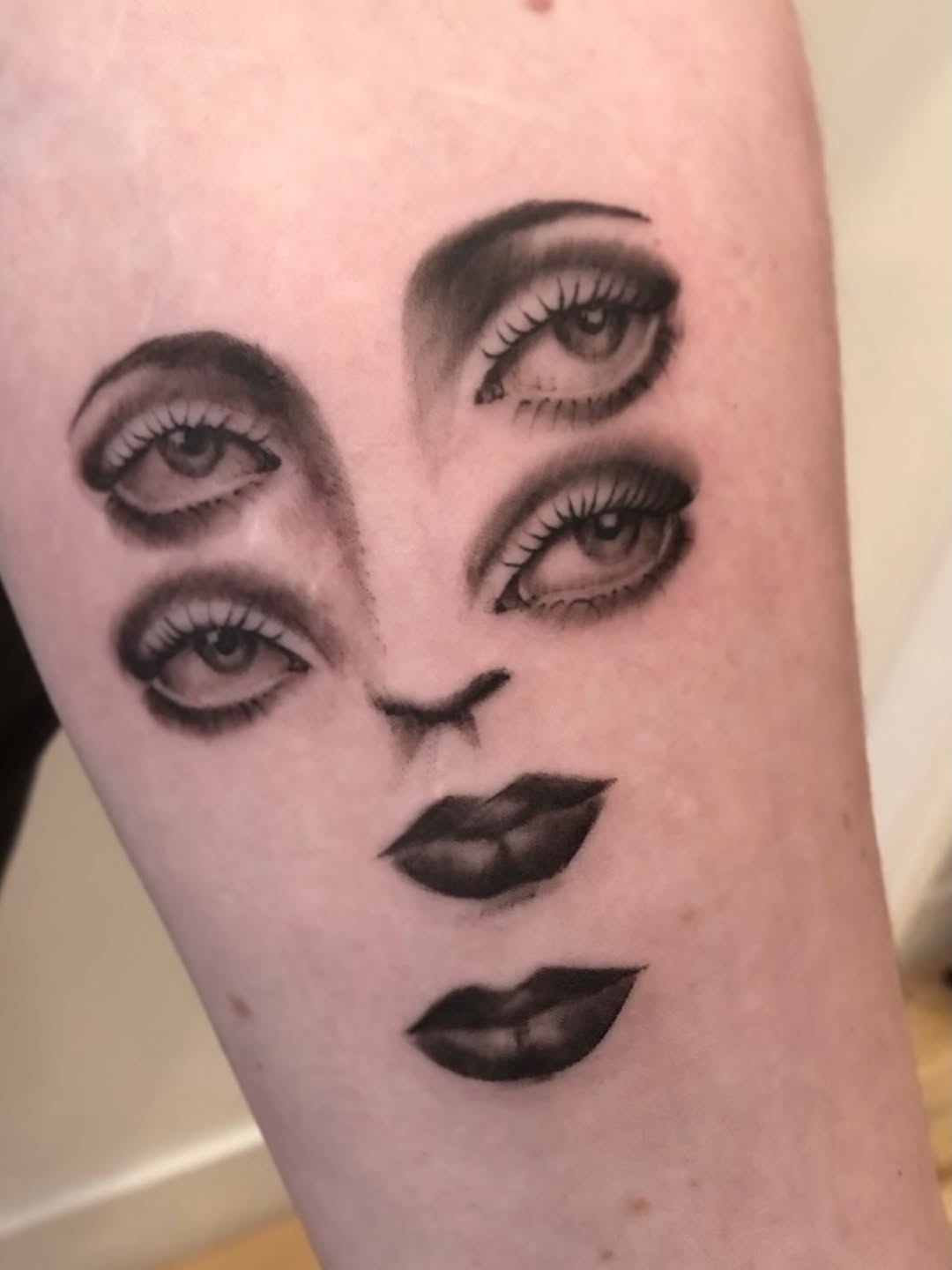 Tattoo by @cassandratattoos — realism, black_and_grey