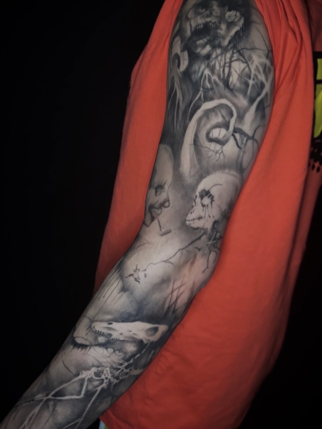 Tattoo by @cassandratattoos — dark_realism, illustrative