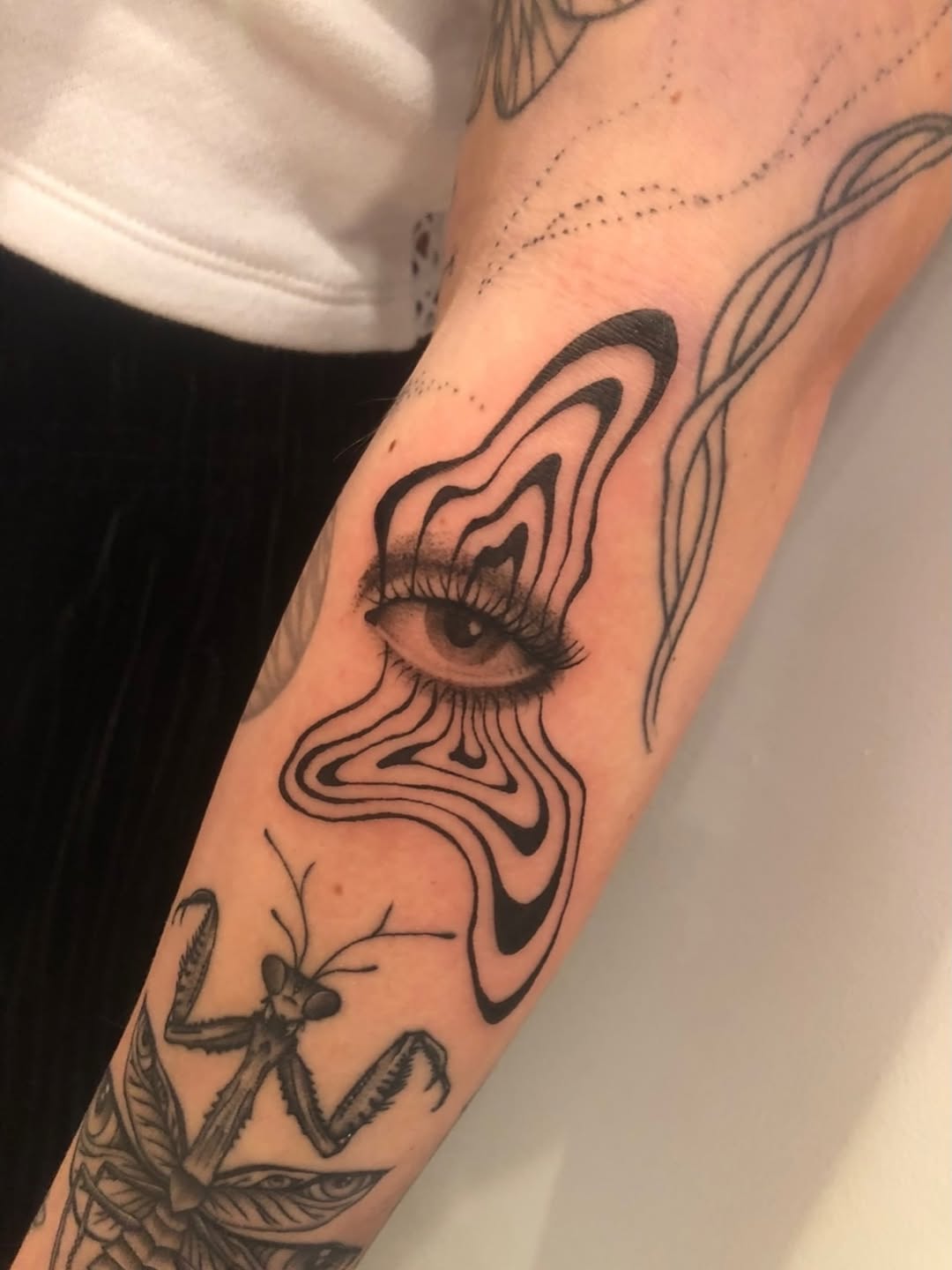 Tattoo by @cassandratattoos — illustrative, black_and_grey