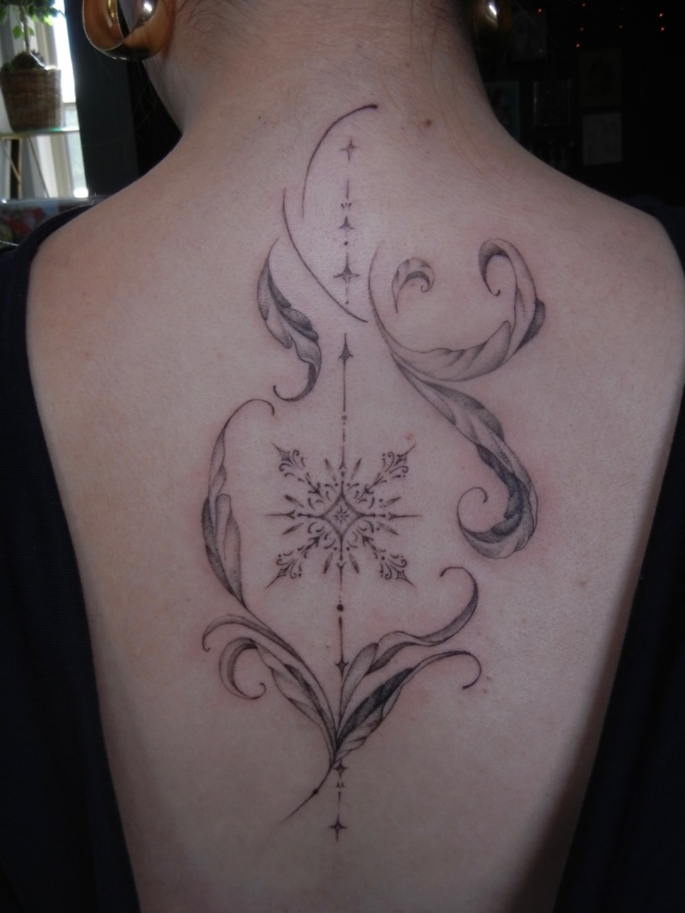 Tattoo by @black.swan.tattoos — fine_line, ornamental